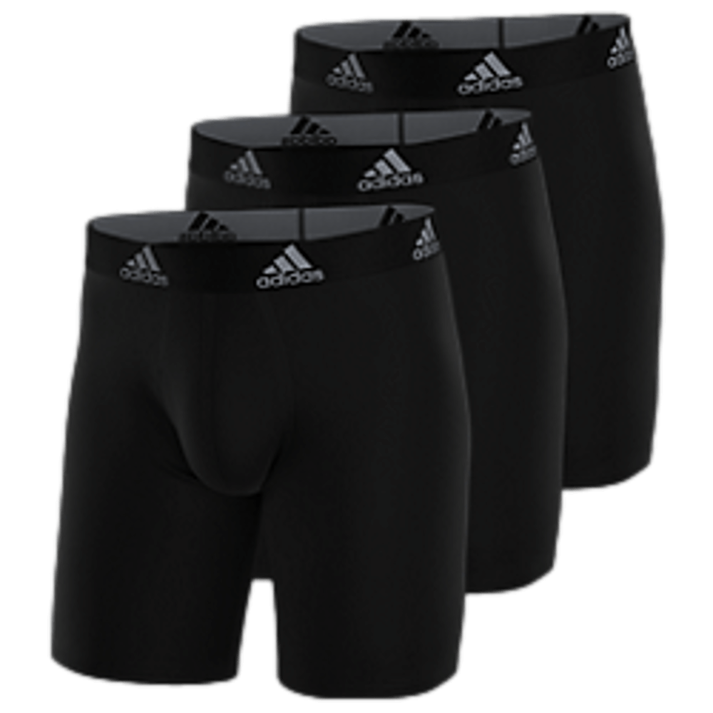 Adidas Performance Long Boxer Brief (3 Pack) - Black