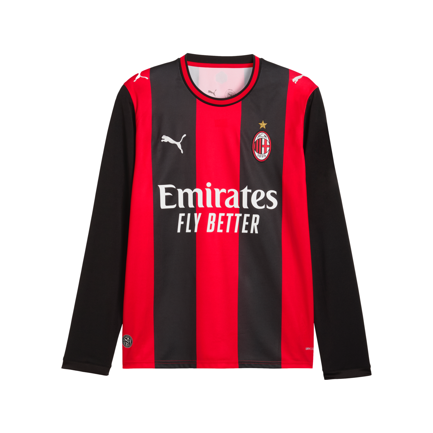 AC Milan 26/27 Long Sleeve Home Jersey Soccer 784122-01 Black AC Milan 26/27 Long Sleeve Home Jersey Soccer 784122-01 Black