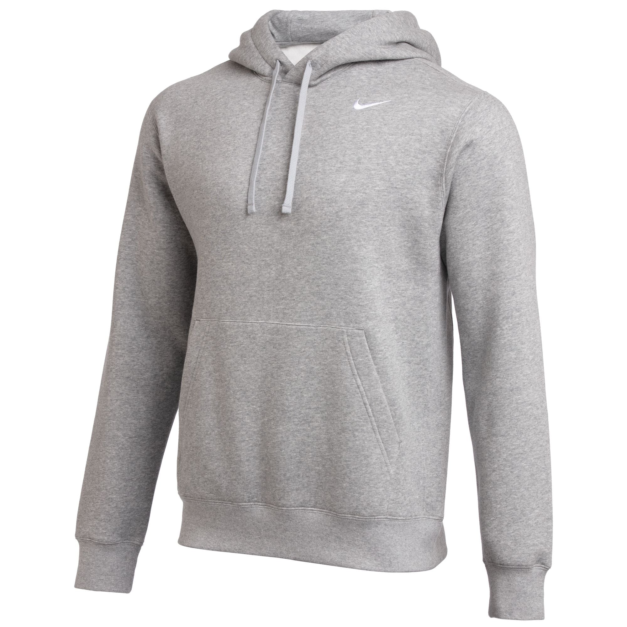 Nike Adult Team Club Fleece Hoodie - Dark Grey Heather