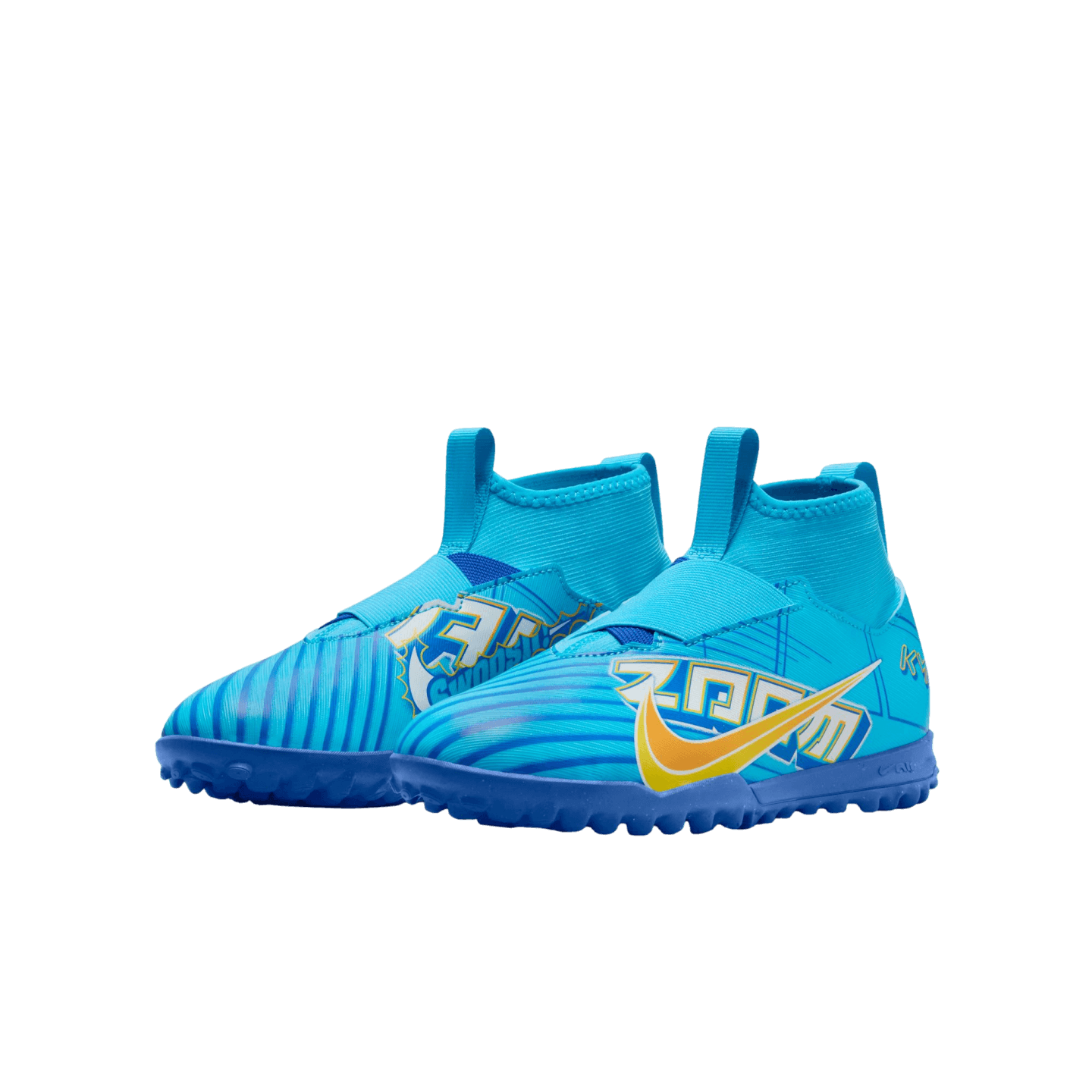 Nike Zoom Mercurial Superfly 9 Academy KM Youth Turf Shoes DO9794-400