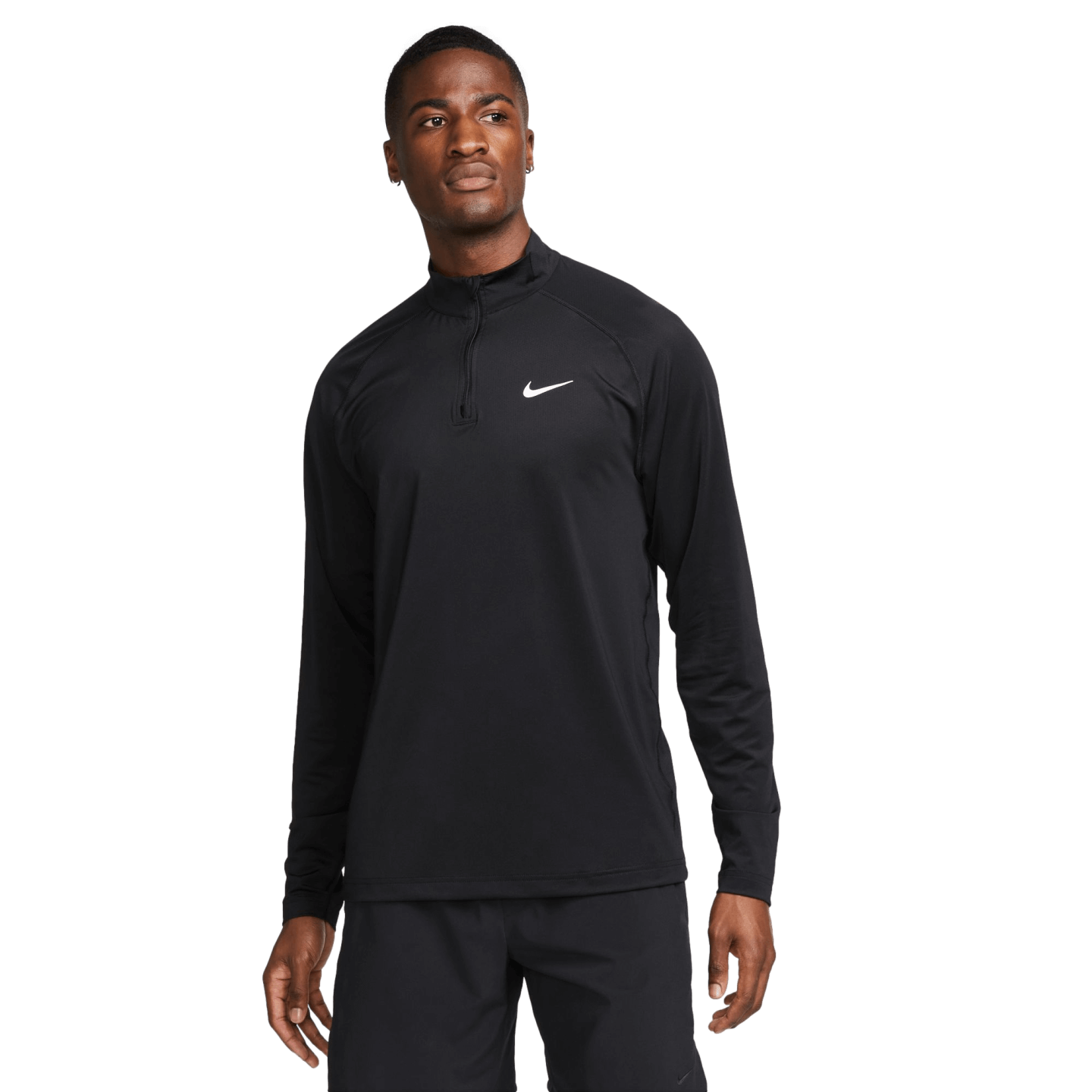 Nike Ready 1/4 Zip Fitness Top - Black