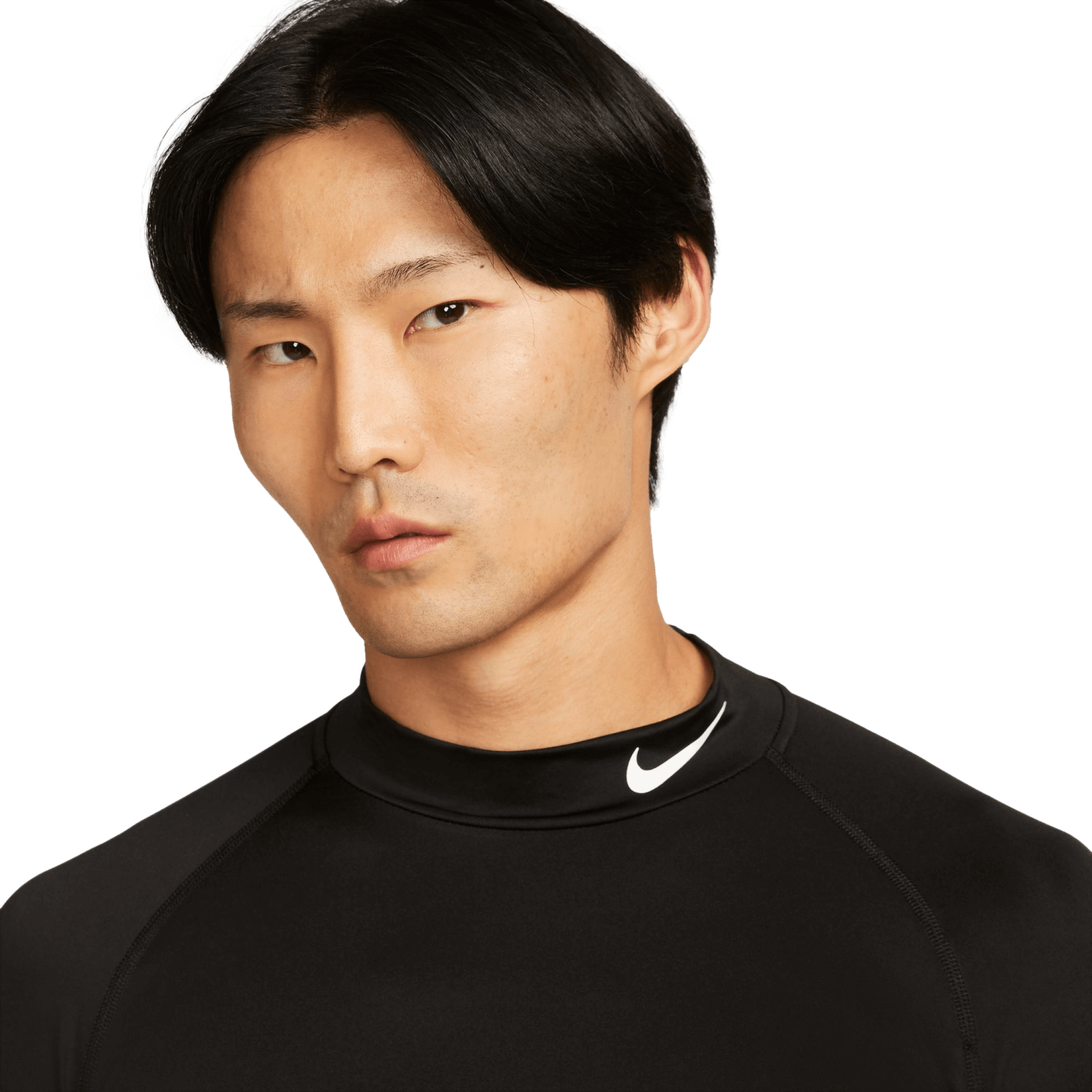 Nike Pro Mock Neck Long Sleeve Tee FB7908-010