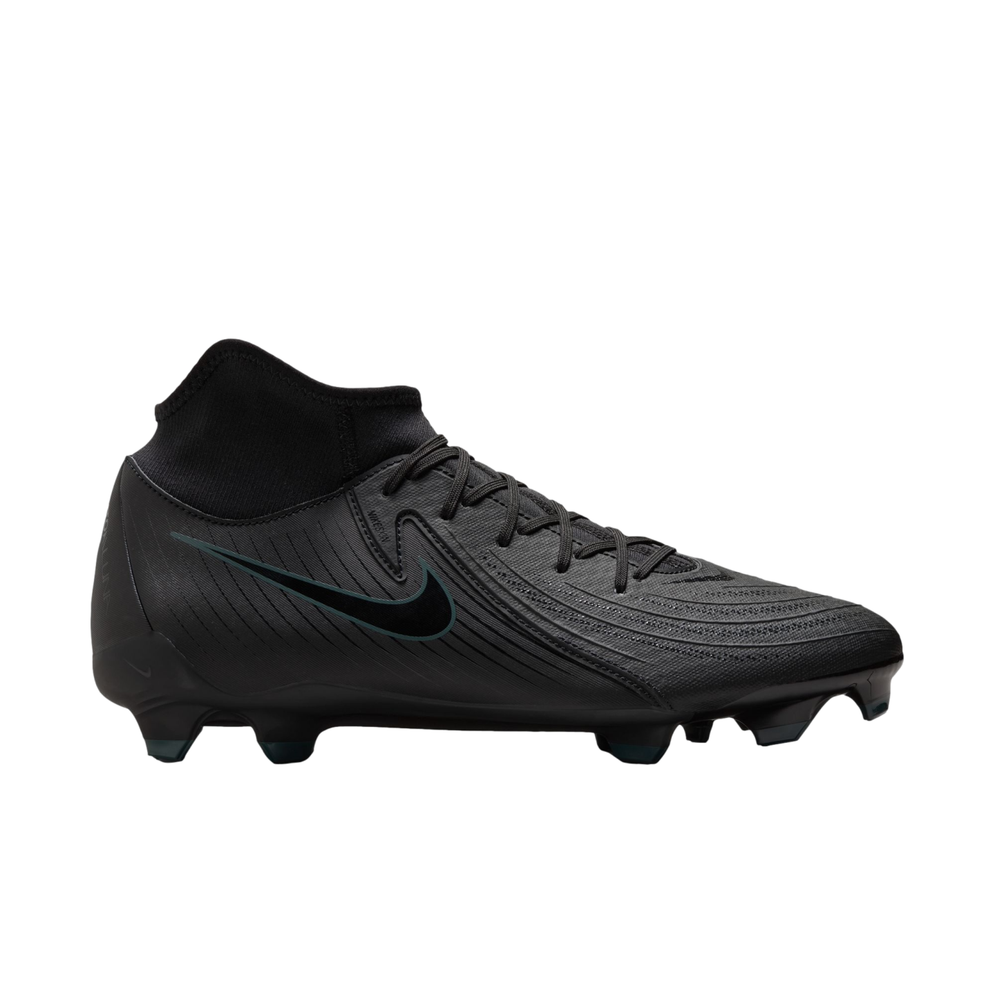 Nike Phantom Luna 2 Academy Firm Ground Cleats Soccer FD6725-002 Black Nike Phantom Luna 2 Academy Firm Ground Cleats Soccer FD6725-002 Black
