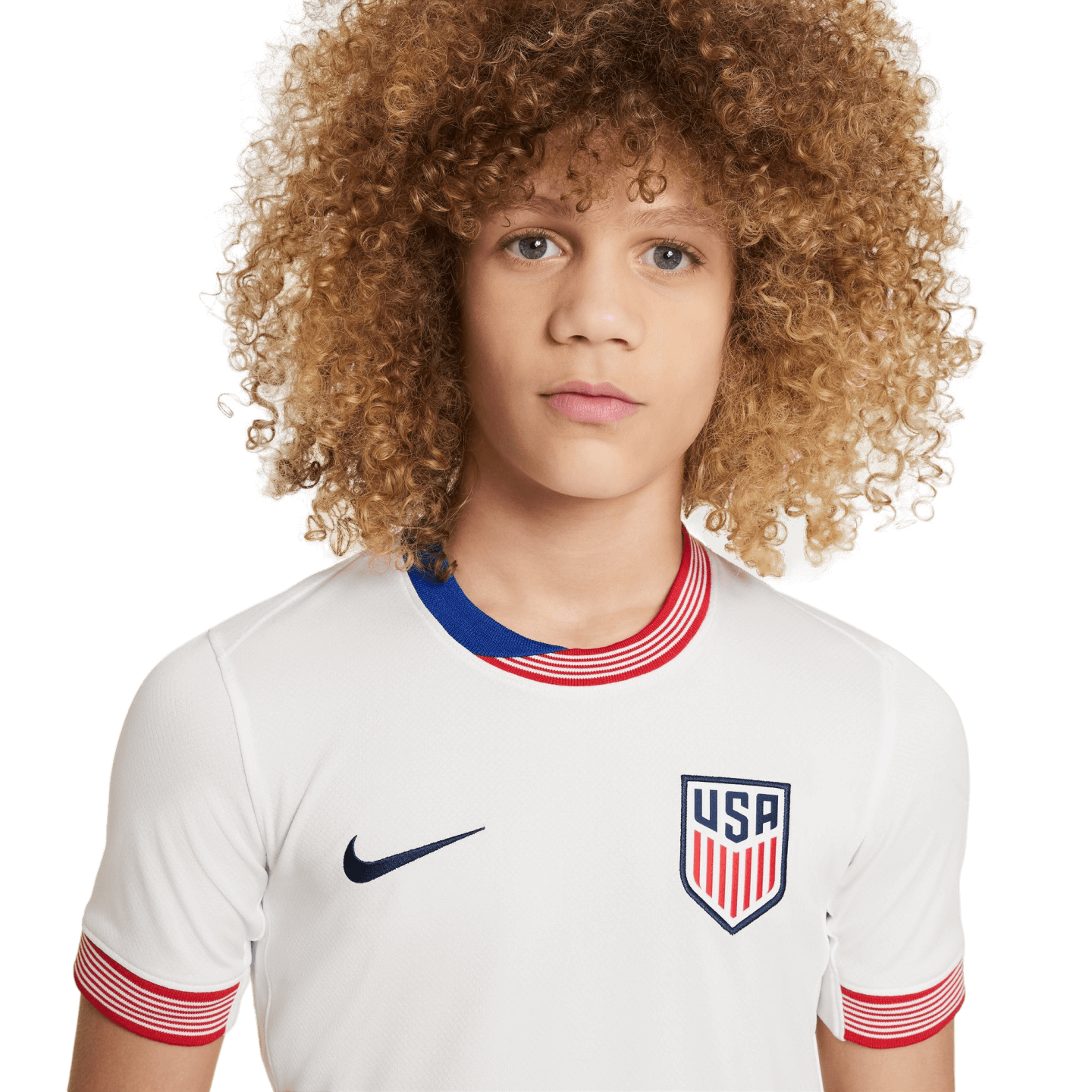 Nike USA 2024 Youth Home Jersey FJ4374-100