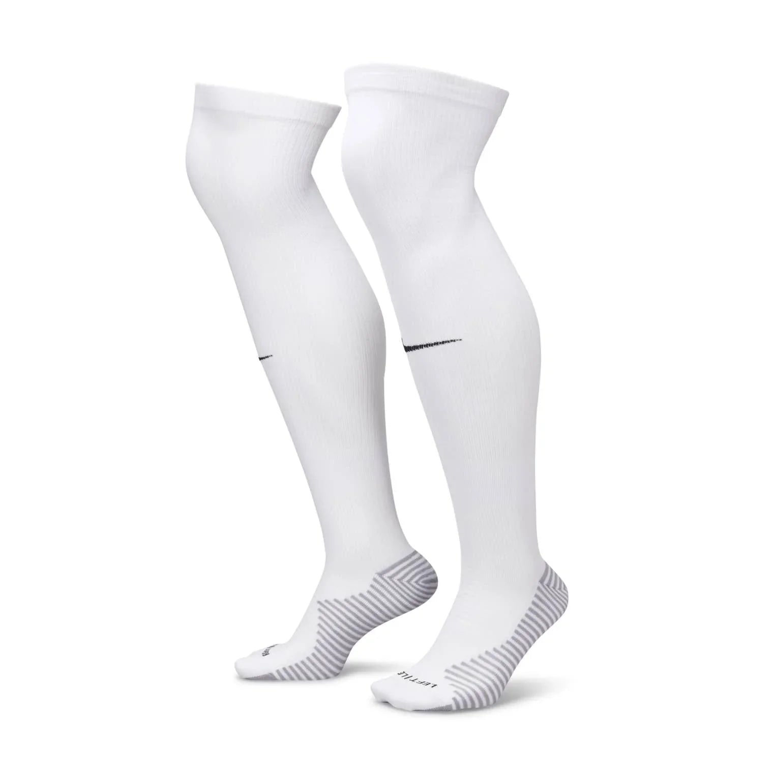 Nike Strike Knee High Sock - White (Black)