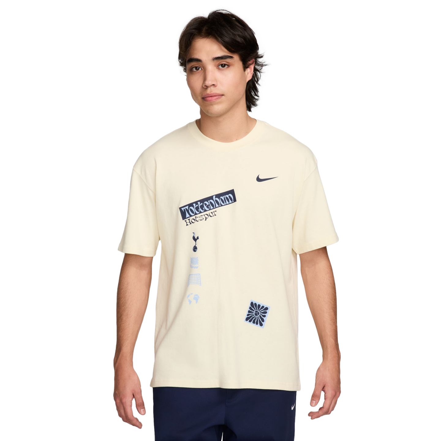 Nike Tottenham Max90 Earth Day Tee Soccer FV8544-113 White