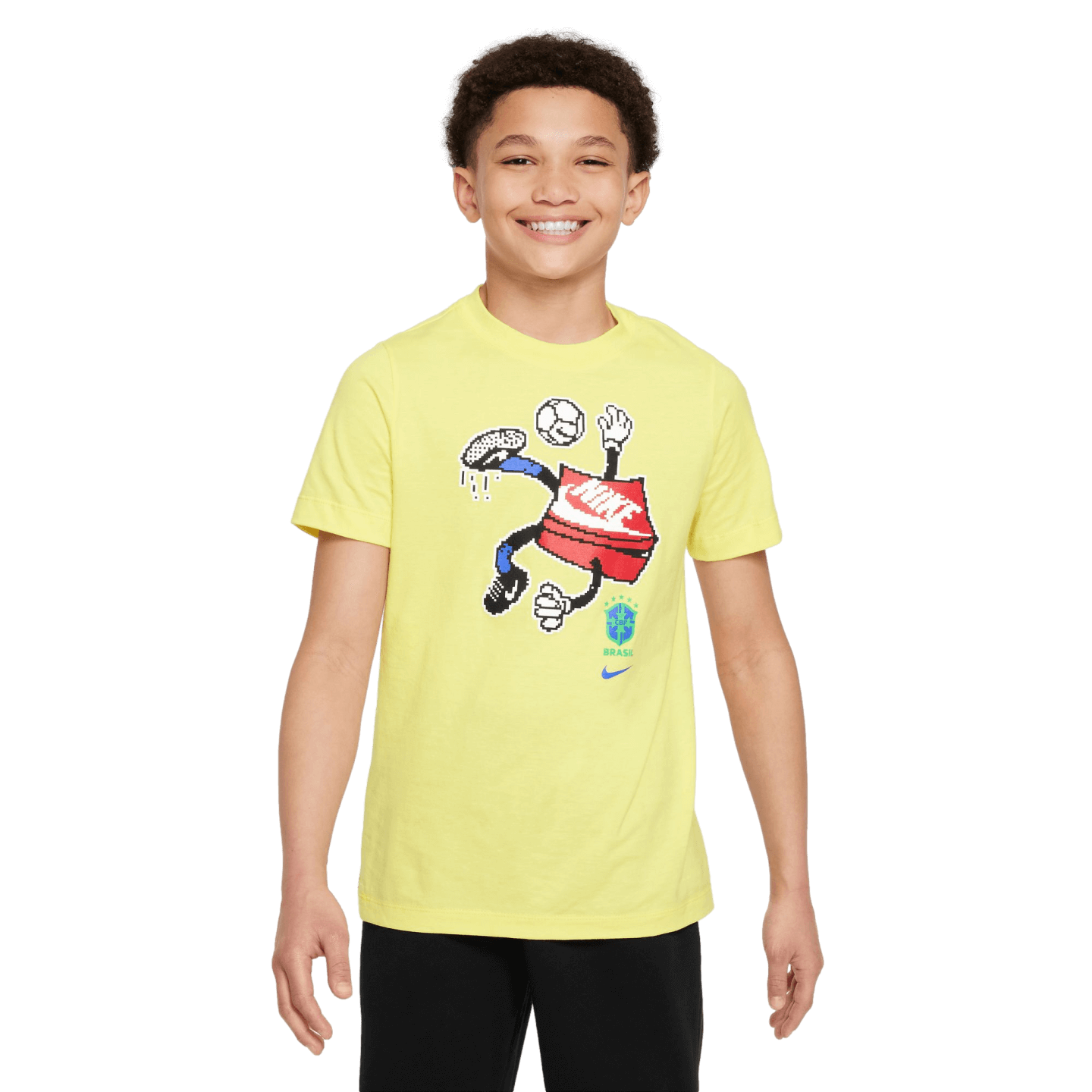 Nike Brazil Shoebox Character Youth Tee FZ0192-740