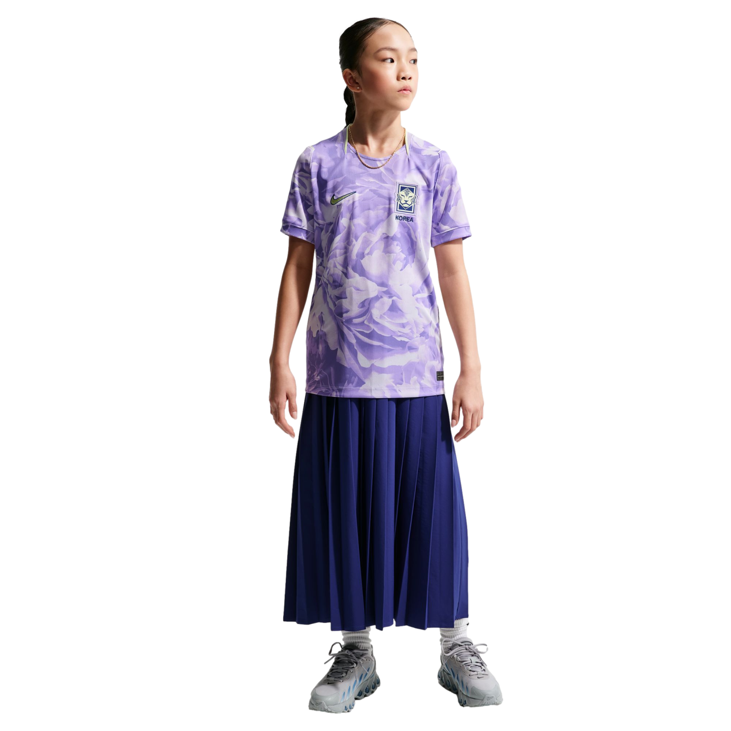 Korea 2026 Youth Away Jersey Soccer IB5217-567 Purple
