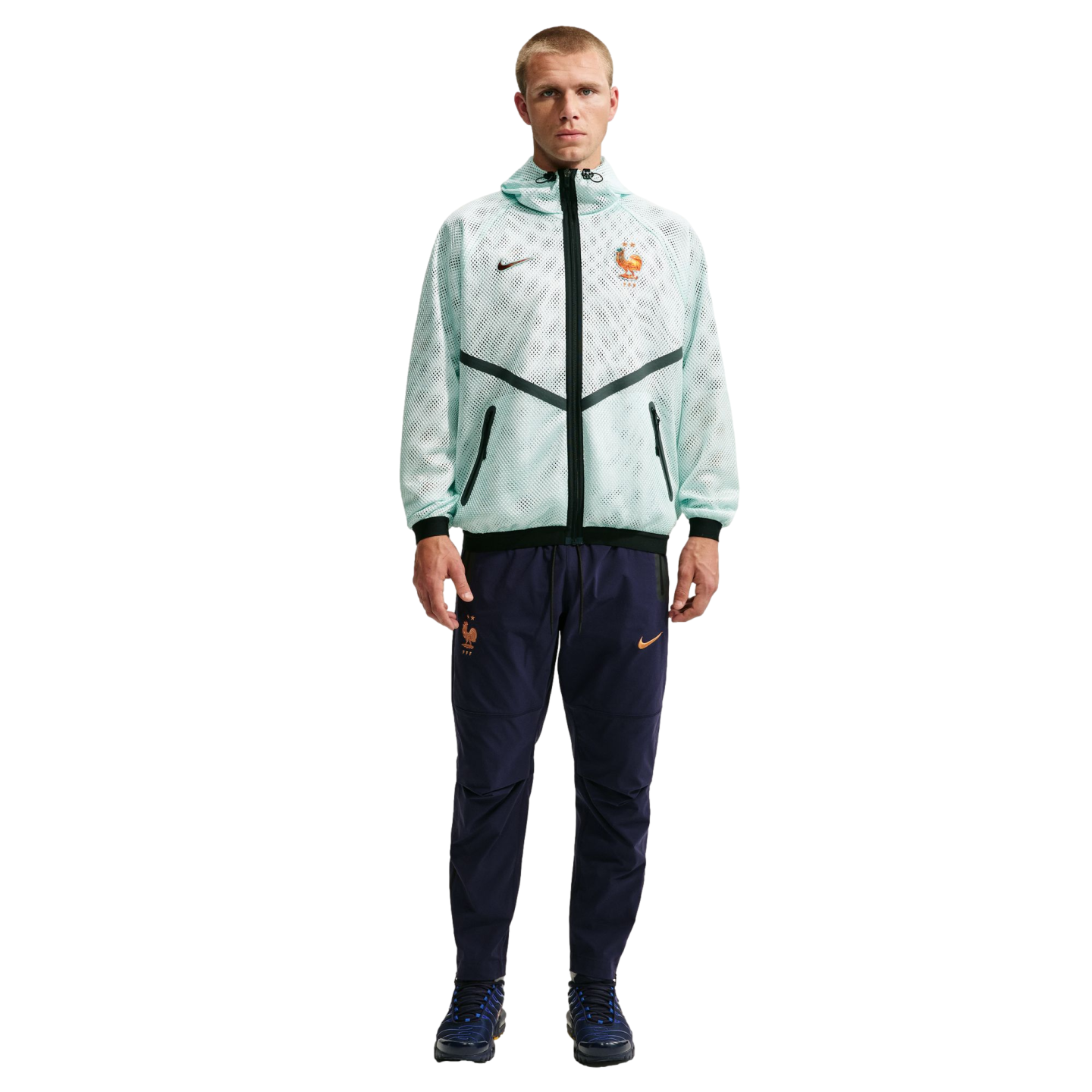 France Anthem Jacket Soccer IH1763-394 Green