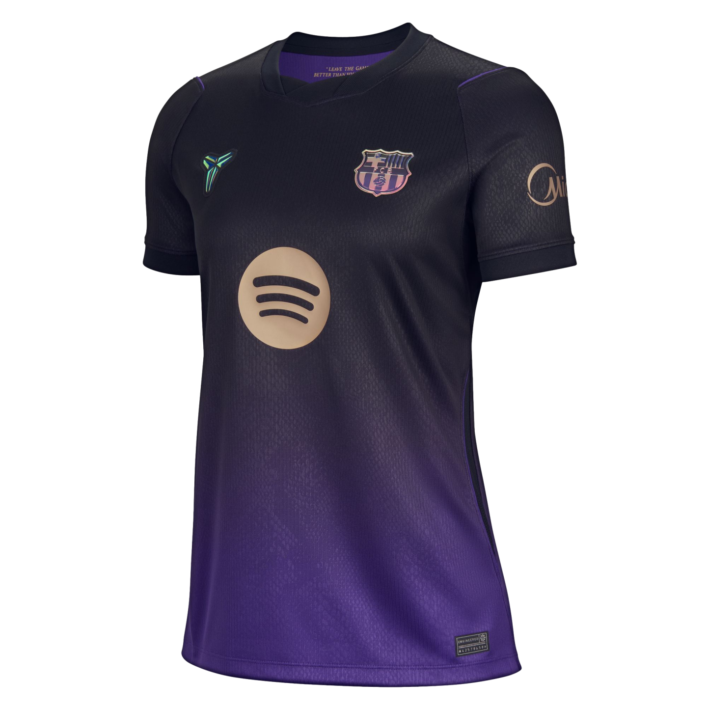 Barcelona 26/27 Womens Away Jersey Soccer II1523-505 Purple