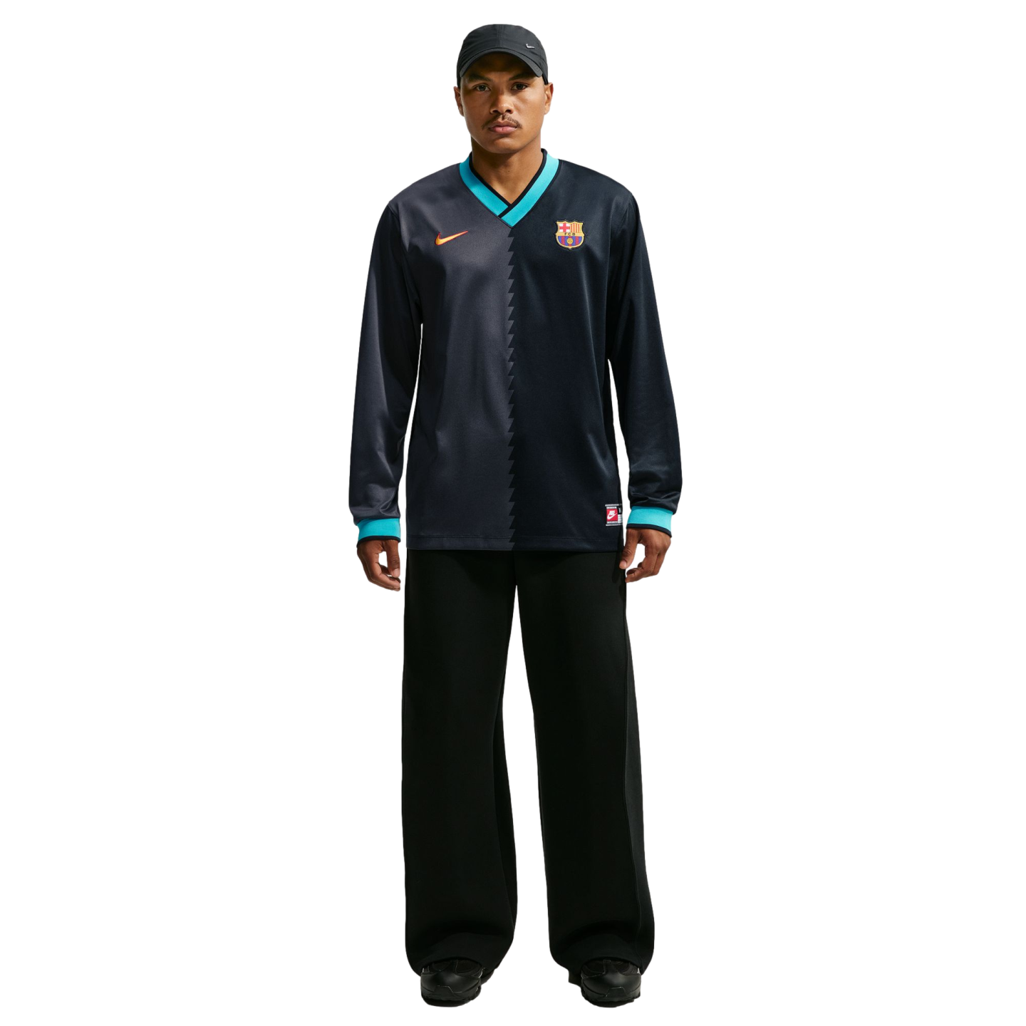 Barcelona Energy Third Jersey Soccer IO3433-010 Black