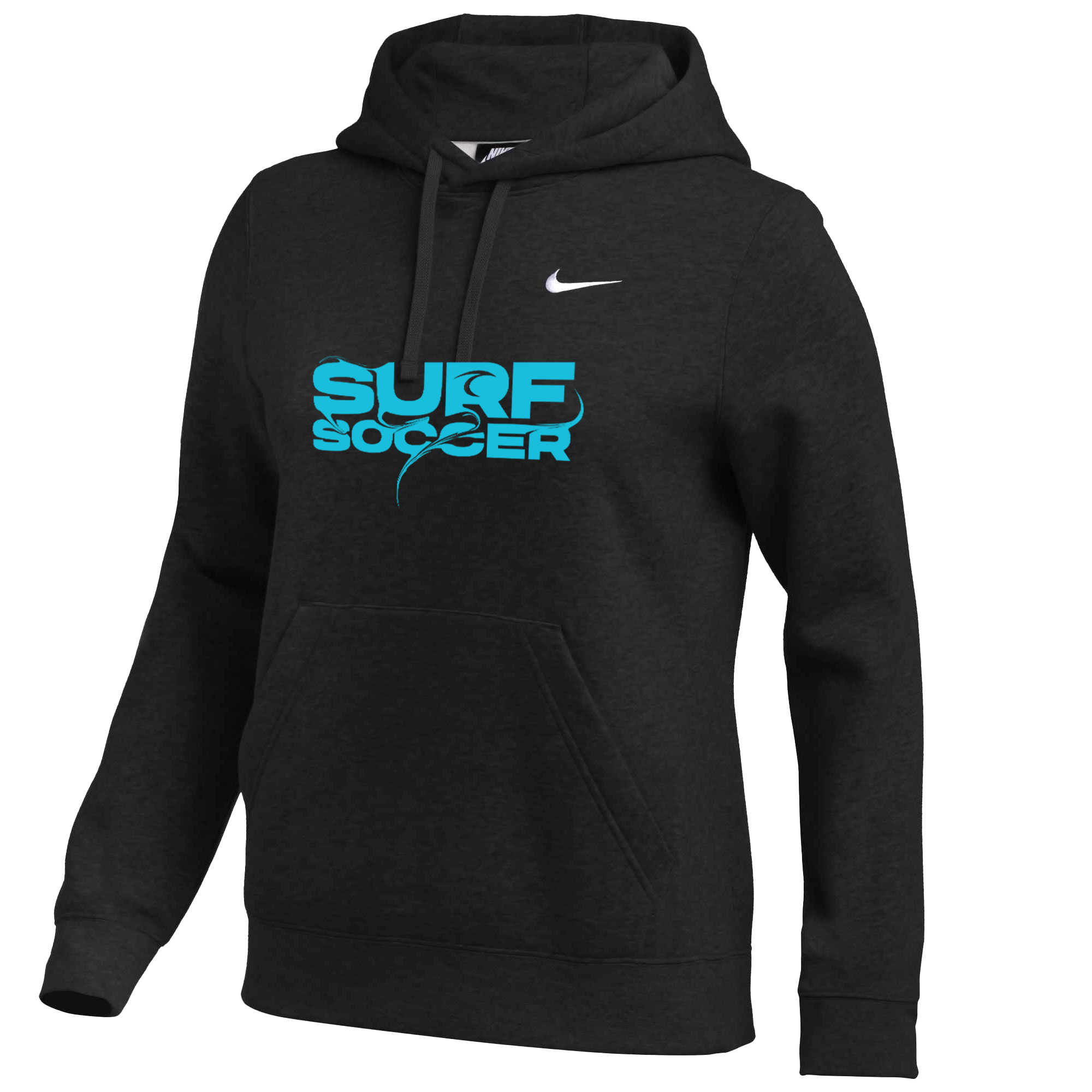 Nike Women's Team Club Fleece Hoodie - Black