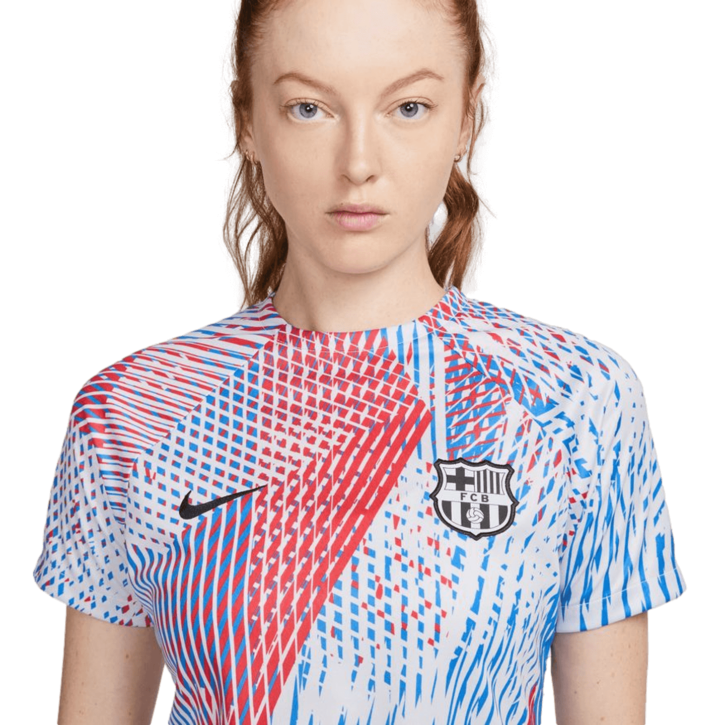 Nike Barcelona Womens Pre-Match Jersey DN2929-101