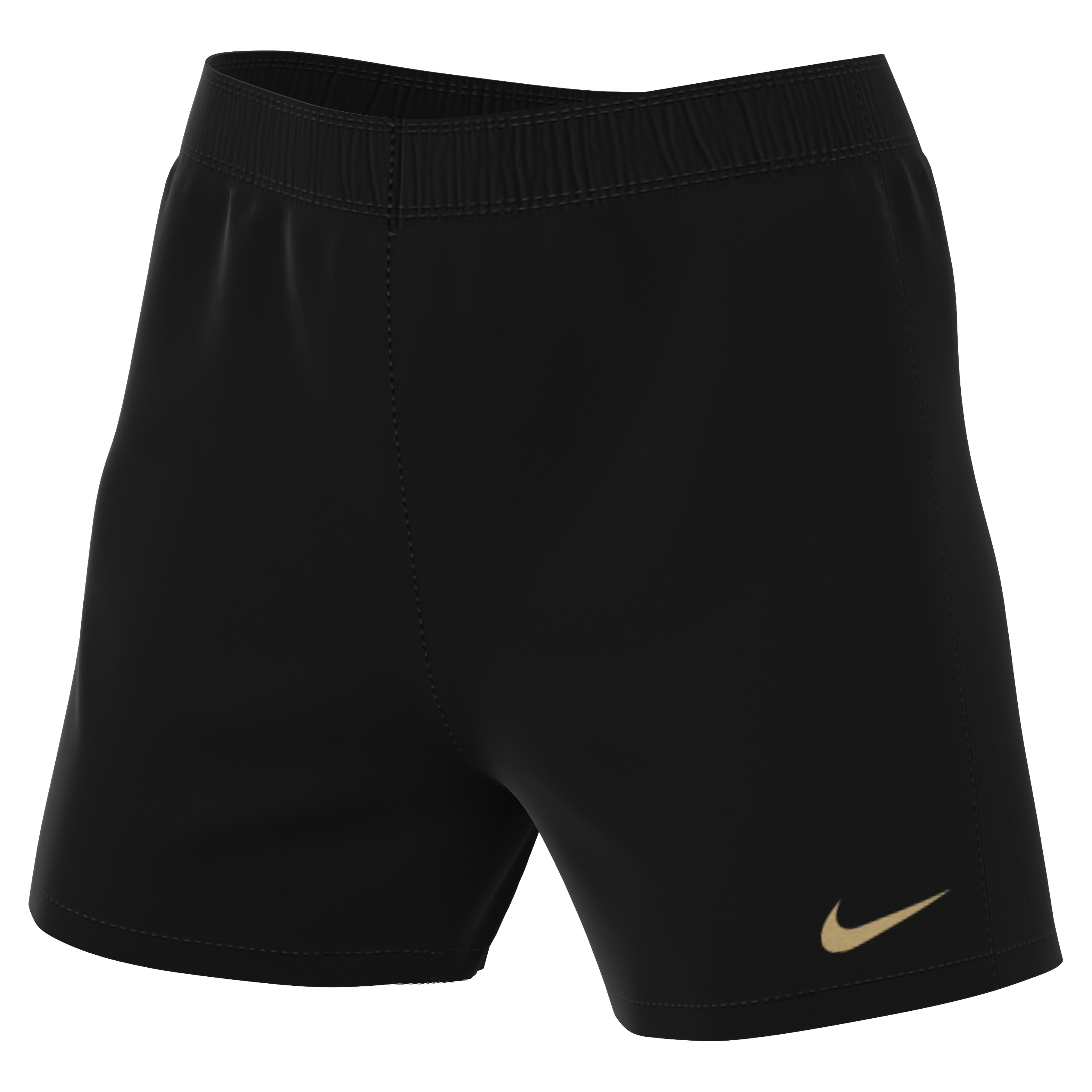 Nike Women's Dri-FIT League Knit III Short - Black/Gold