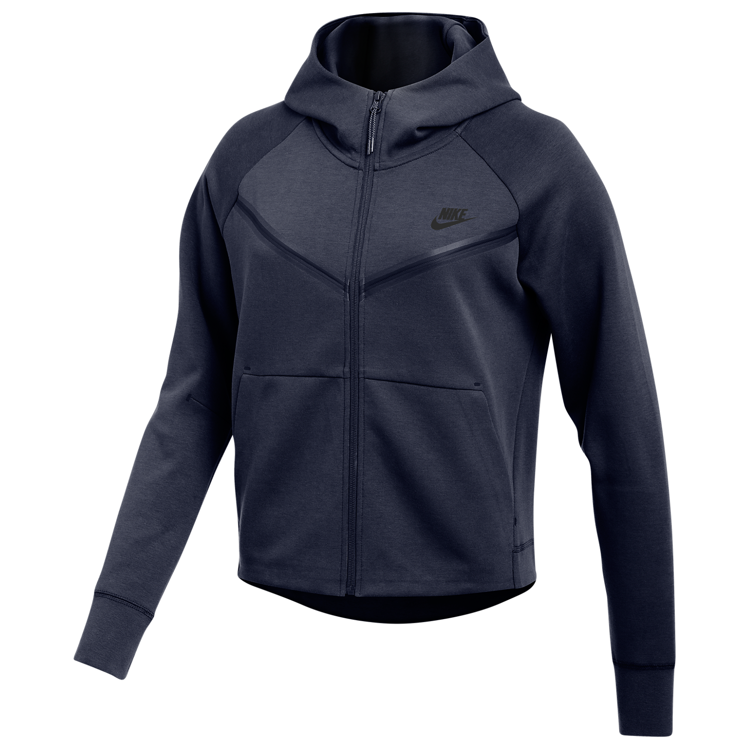 Nike Women's Tech Fleece Windrunner Full Zip Hoodie - Navy Blue