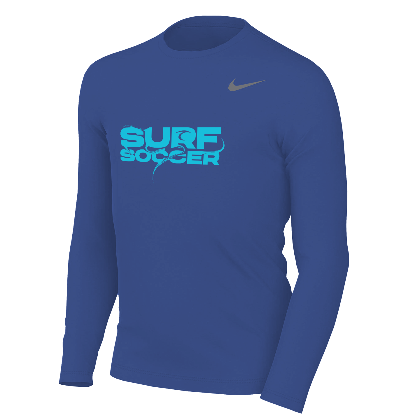 Nike Youth Dri-FIT Legend Long Sleeve Tee - Royal
