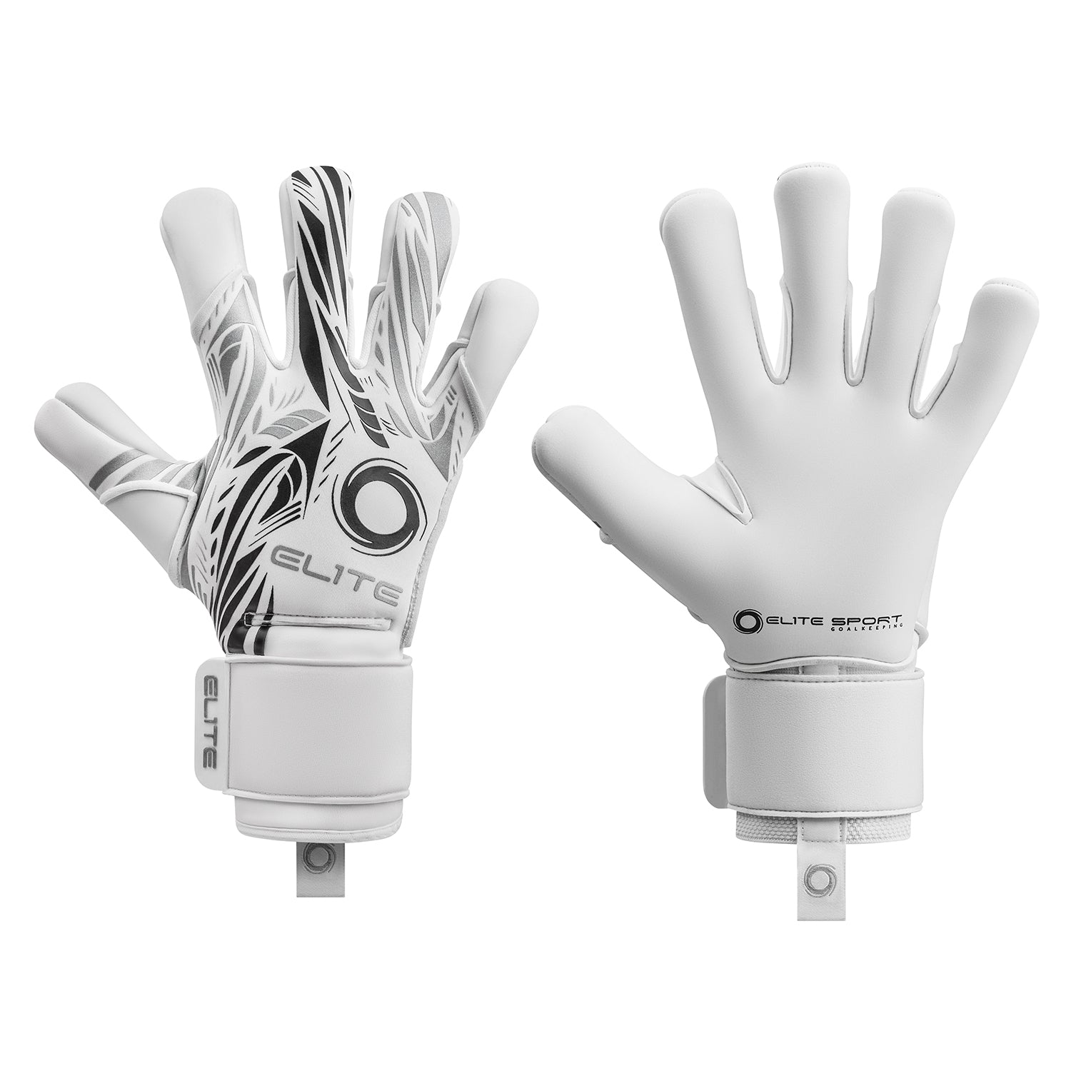 Elite Sport Nobre White Goalkeeper Gloves