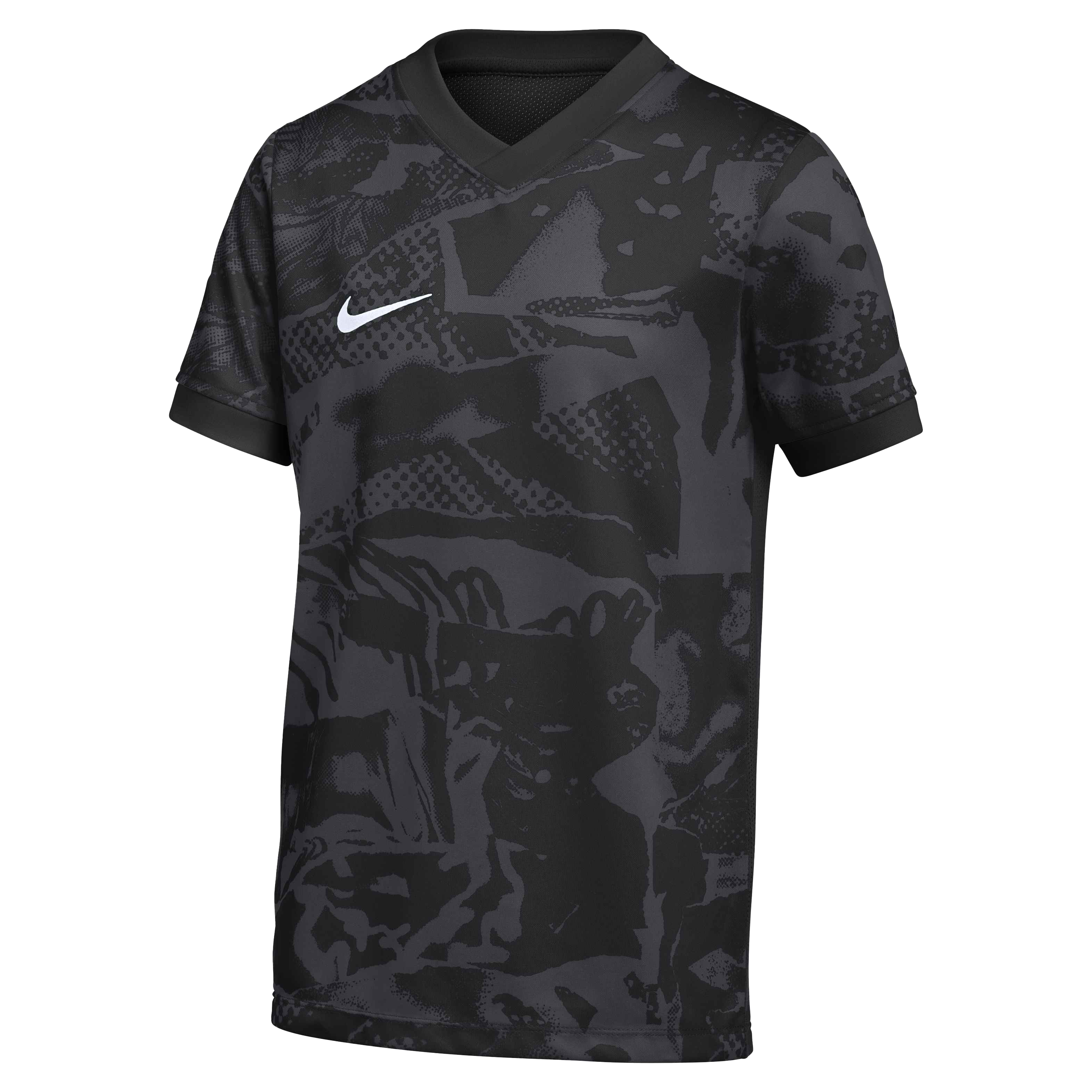 Nike Youth Dri-FIT Precision VII Jersey - Black FZ9336-010
