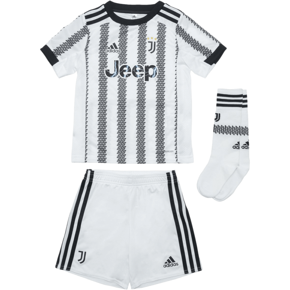 Adidas Juventus 22/23 Little Kids Home Mini Kit HB0441
