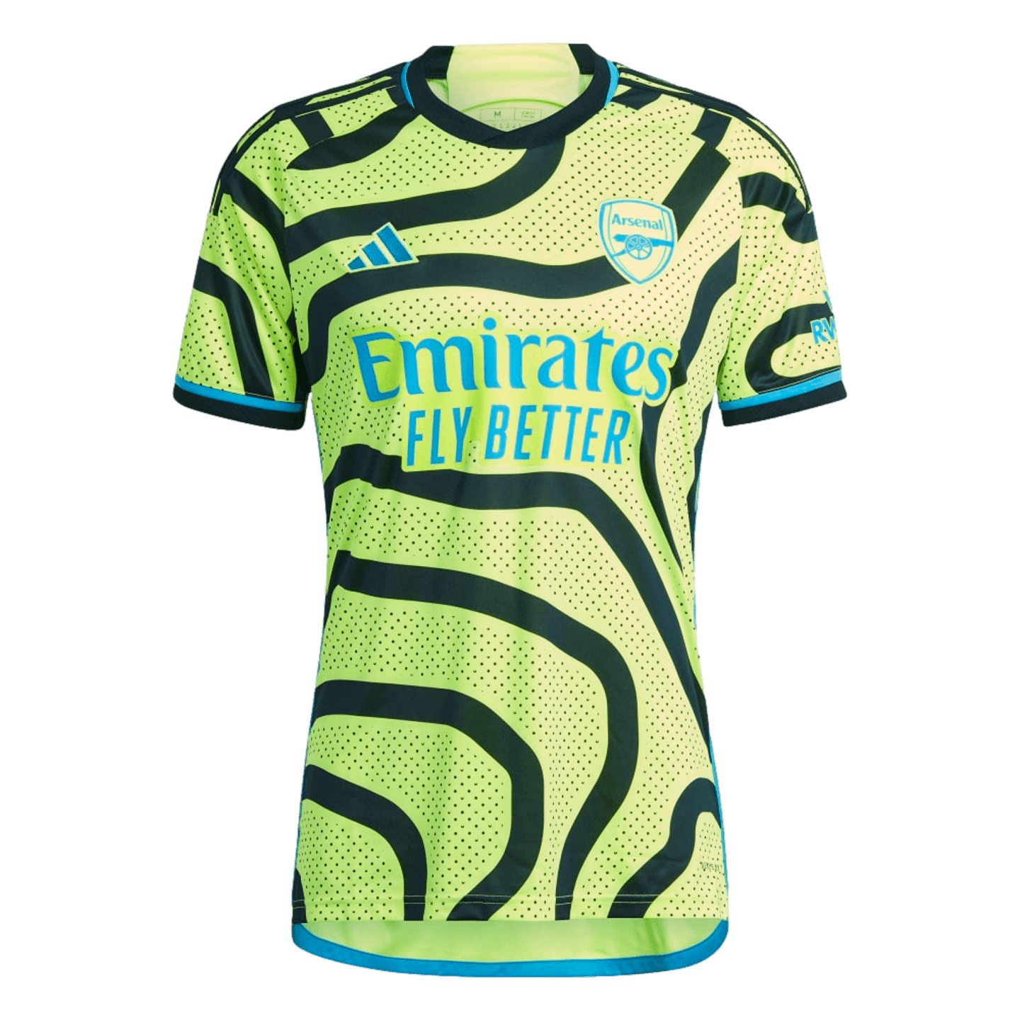 Adidas Arsenal 23/24 Away Jersey Soccer HR6927 Yellow