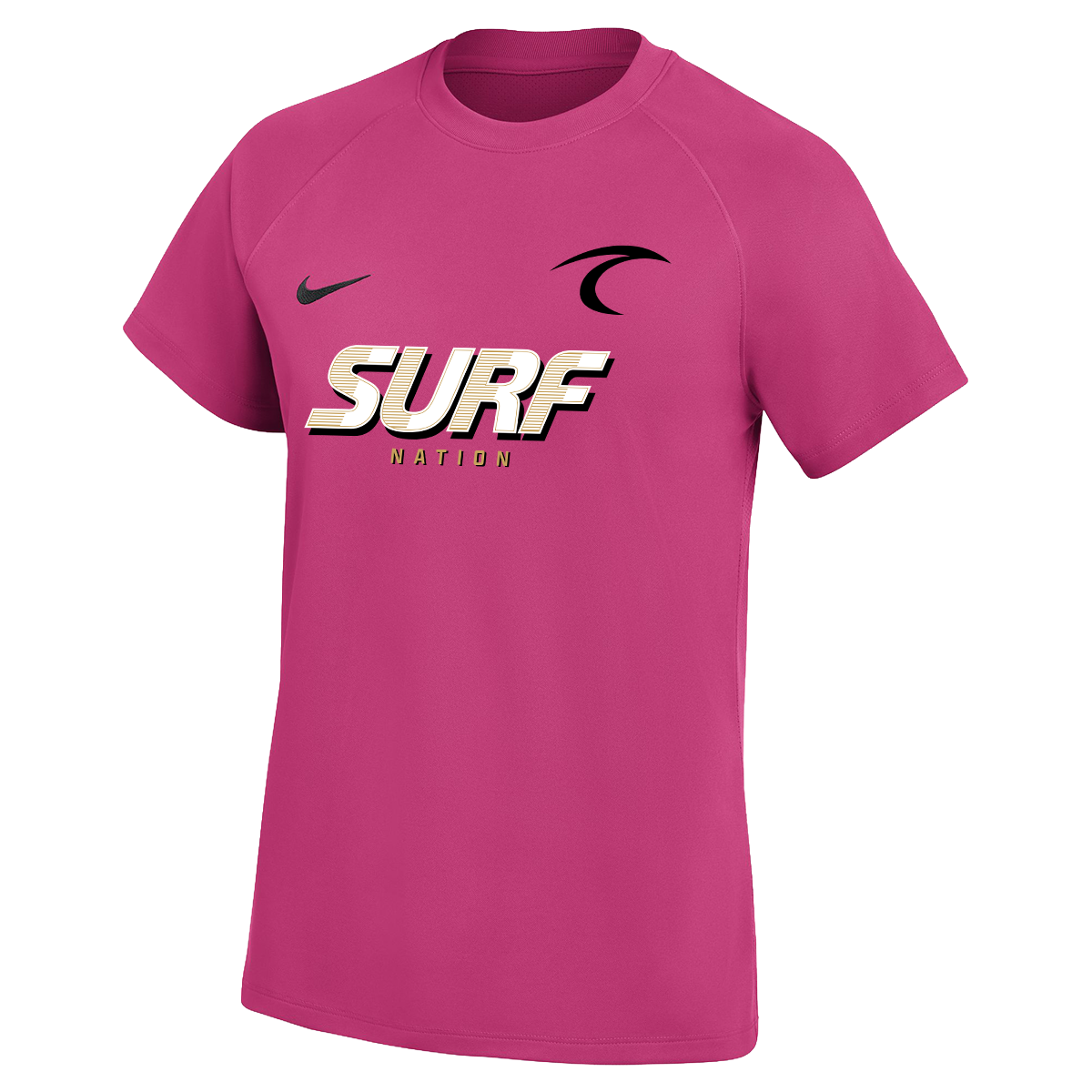 Nike Women's Surf Dri-Fit Park VIII Jersey - Vivid Pink
