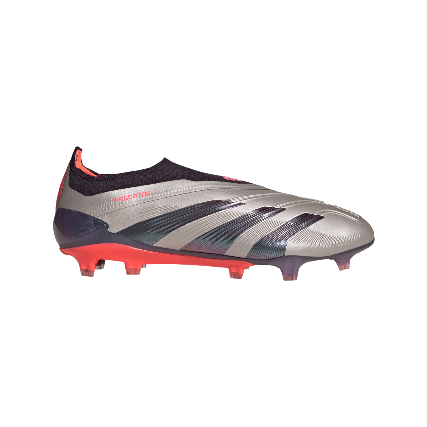 Adidas Predator Elite Laceless Firm Ground Cleats Soccer IF8862 Grey