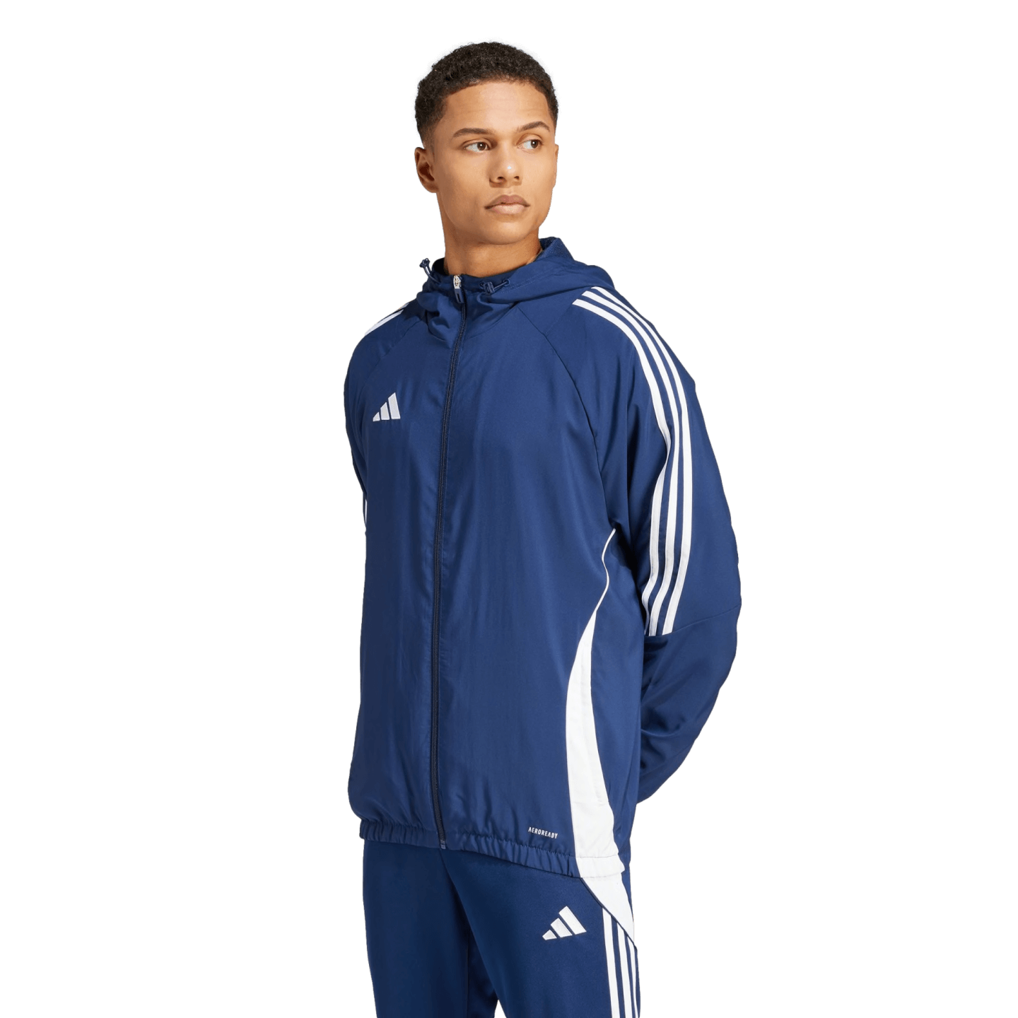 adidas Tiro 24 Windbreaker - Navy Blue