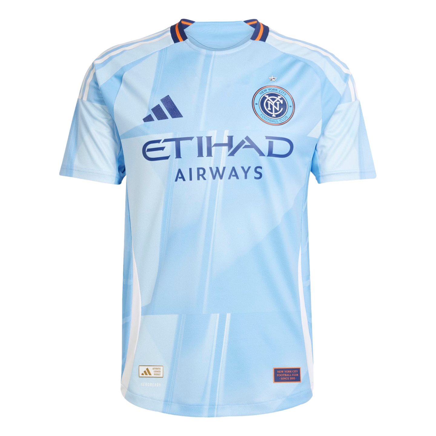 Adidas New York City FC 25/26 Authentic Home Jersey Soccer IV9927 Blue Adidas New York City FC 25/26 Authentic Home Jersey Soccer IV9927 Blue