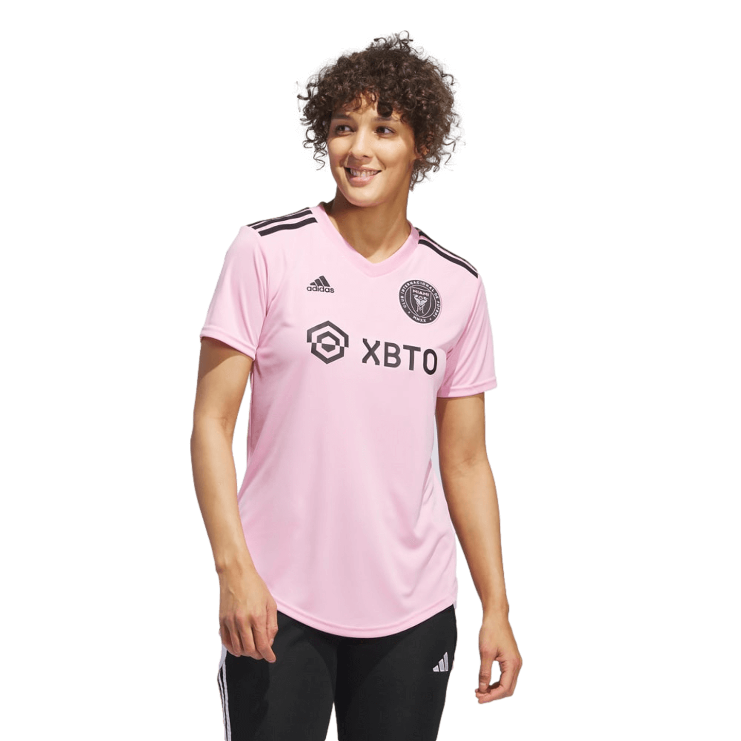 Adidas Inter Miami 22/23 Messi Womens Home Jersey JE9703