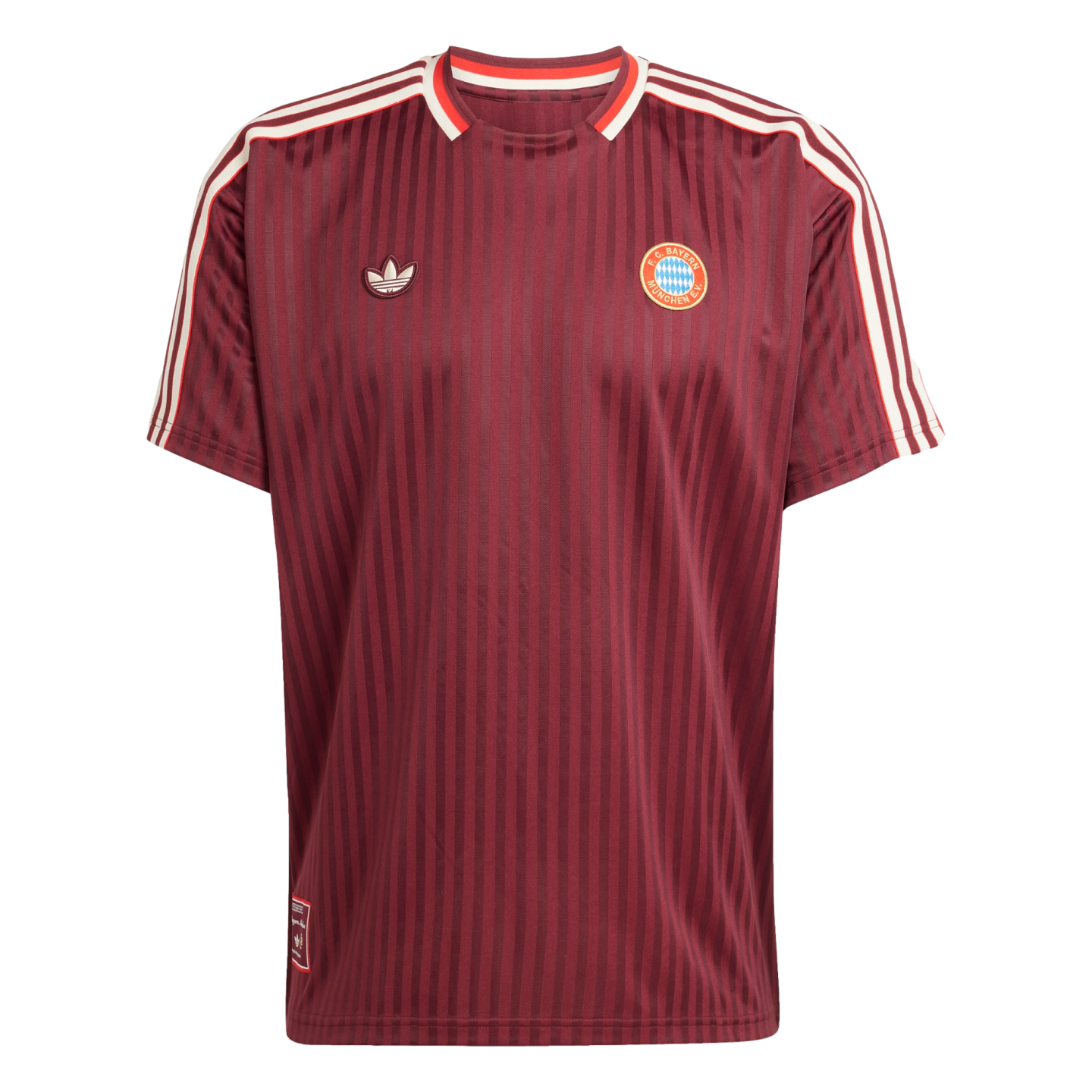 Adidas Bayern Munich Icon Jersey Soccer JF0595 Red