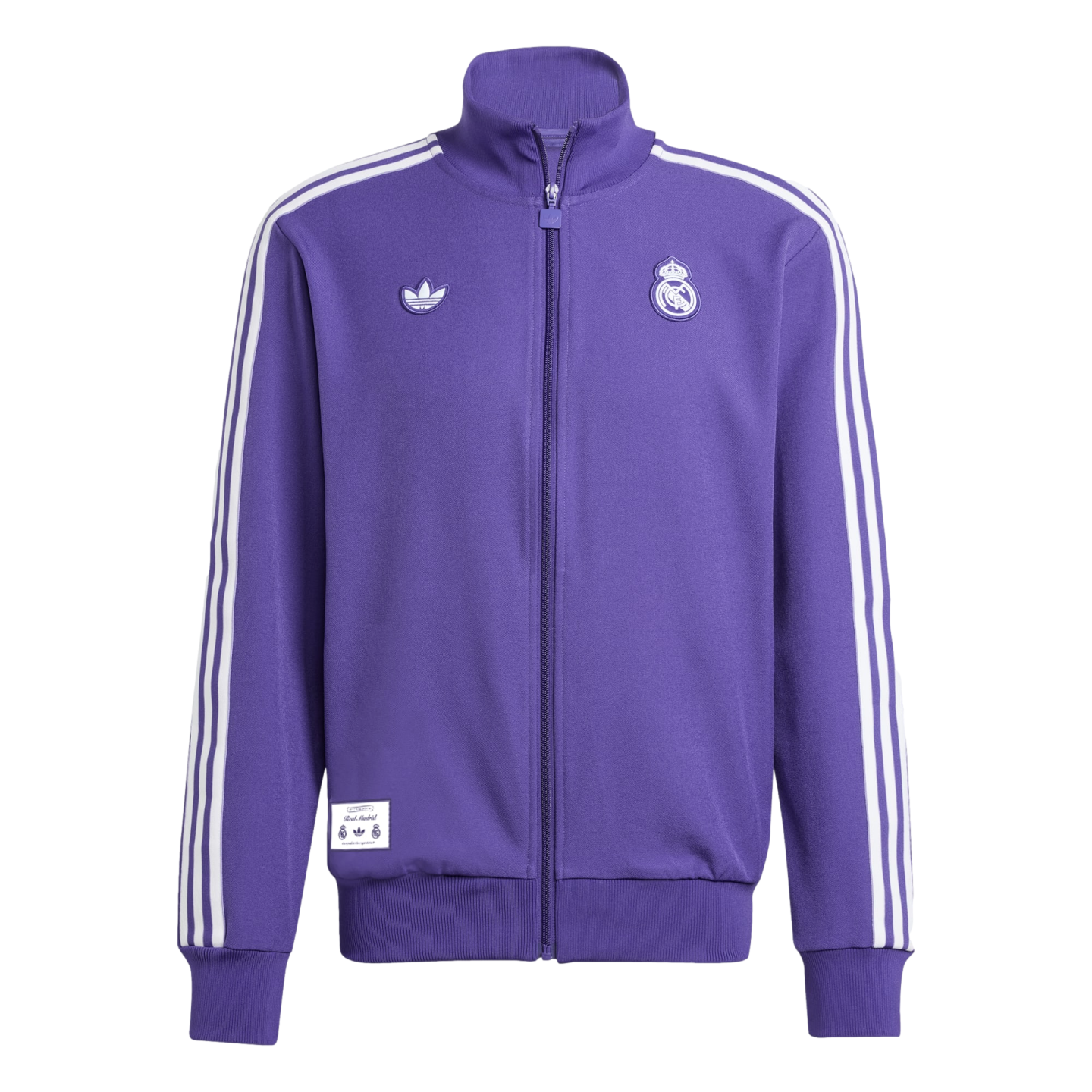 Adidas Real Madrid Icon Track Top Jacket Soccer JF2582 Purple