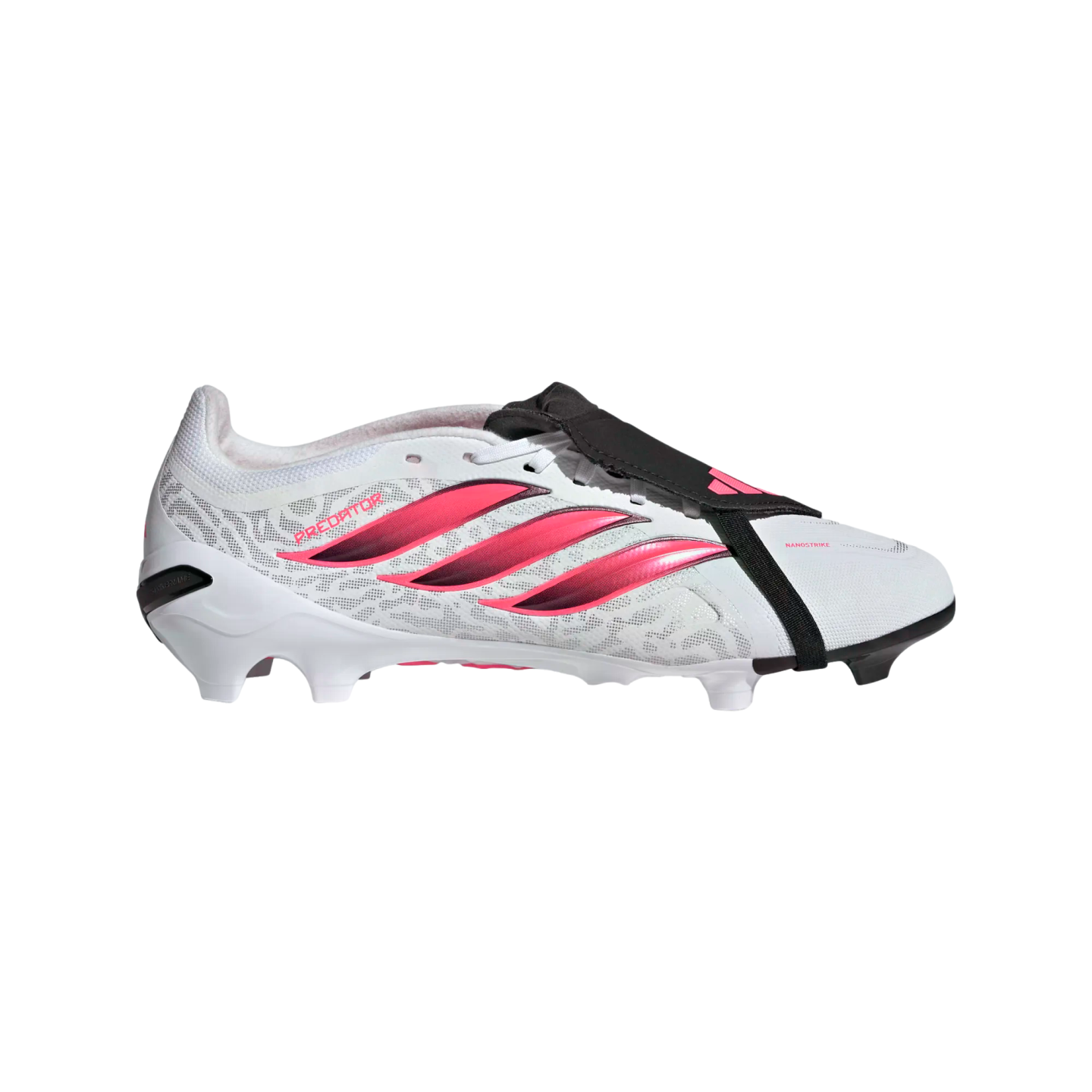 Predator League Foldover Tongue Firm Ground Cleats Soccer JP6278 White