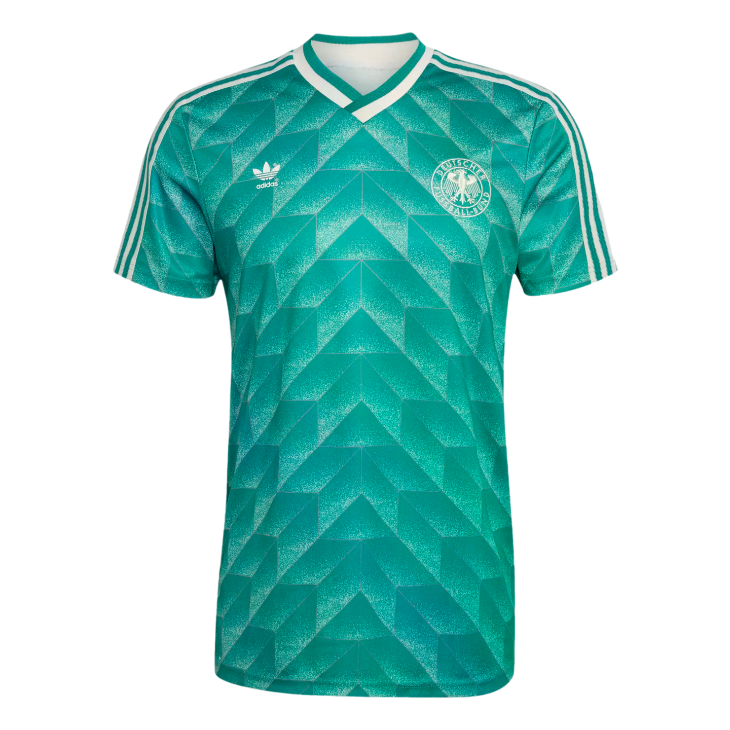 Germany Retro 1990 Away Jersey Soccer KD3999 Green