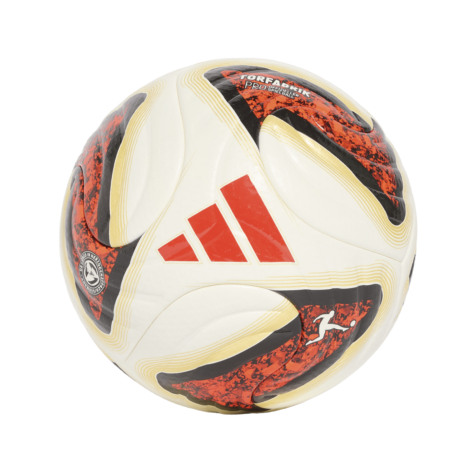 Bundesliga Torfabrik Pro Match Ball Soccer KG6037 White