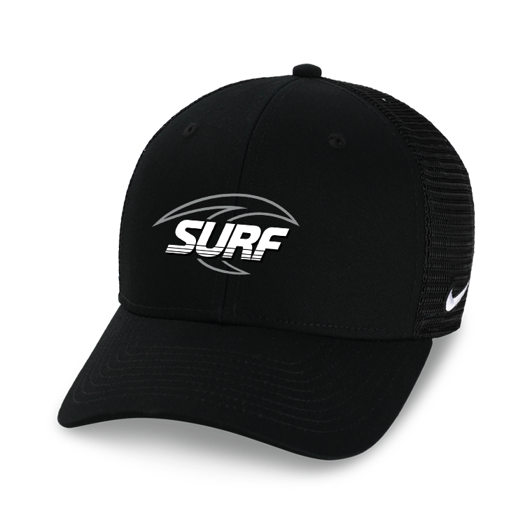 Nike Surf Team Rise Trucker Hat - Black