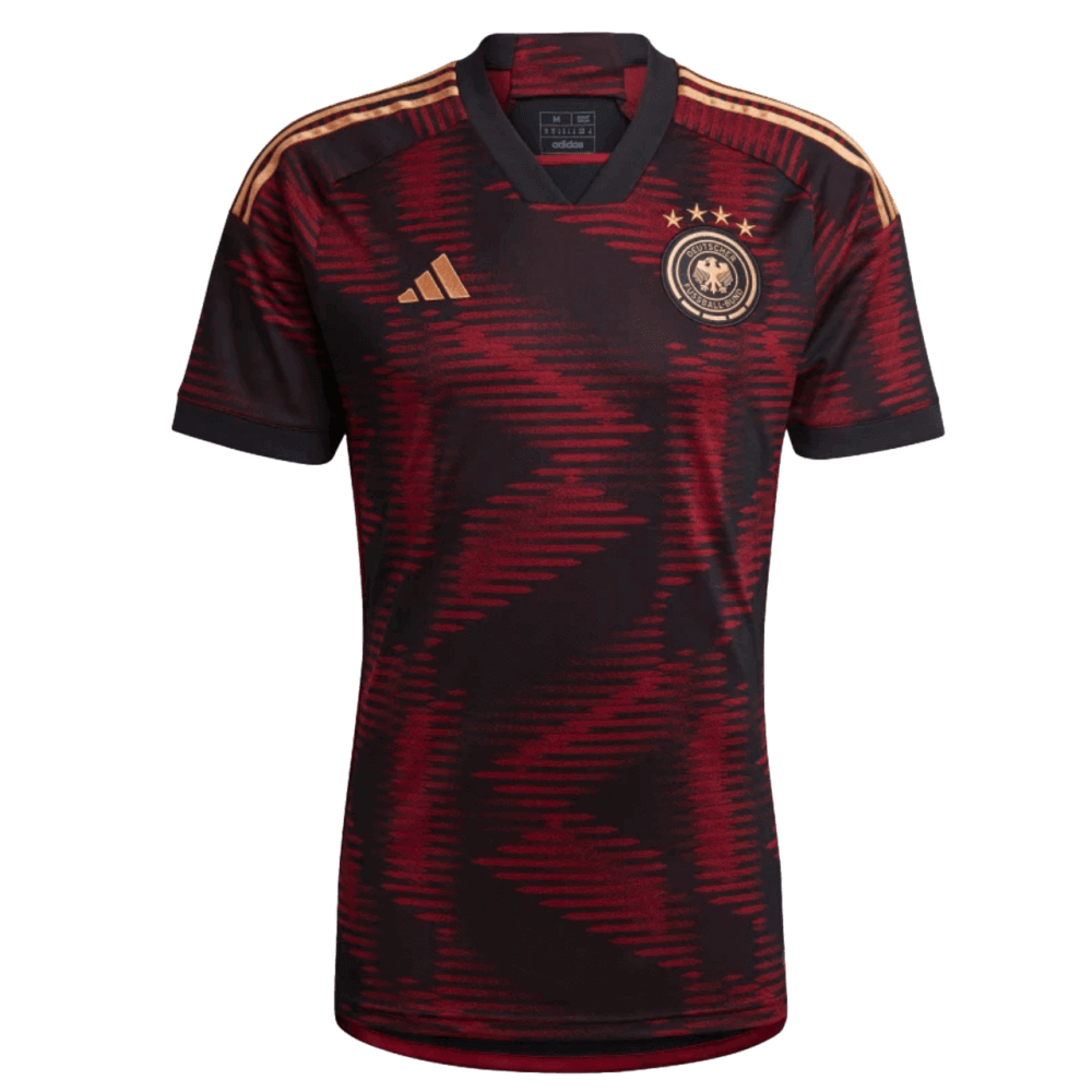 Adidas Germany 2022 World Cup Men s Away Jersey Red Black