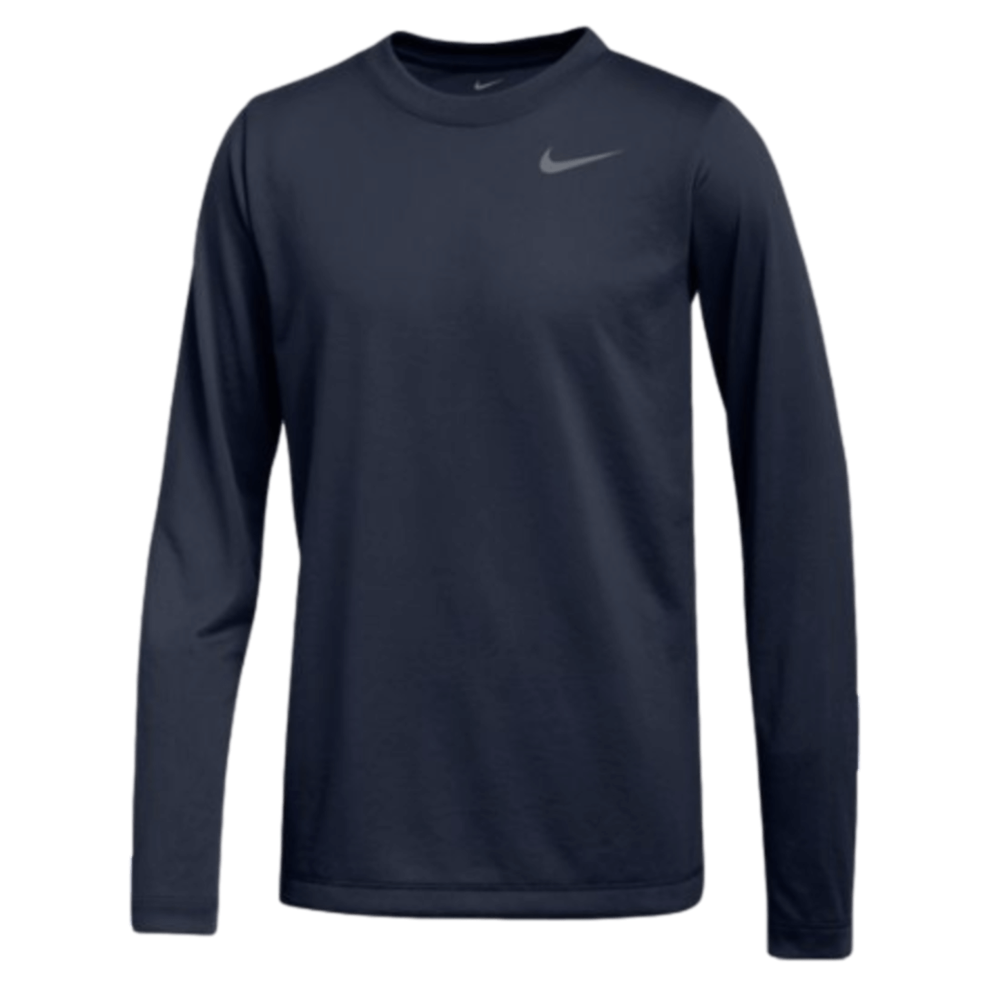 Nike Youth Dri-FIT Legend Long Sleeve Tee - Navy Blue