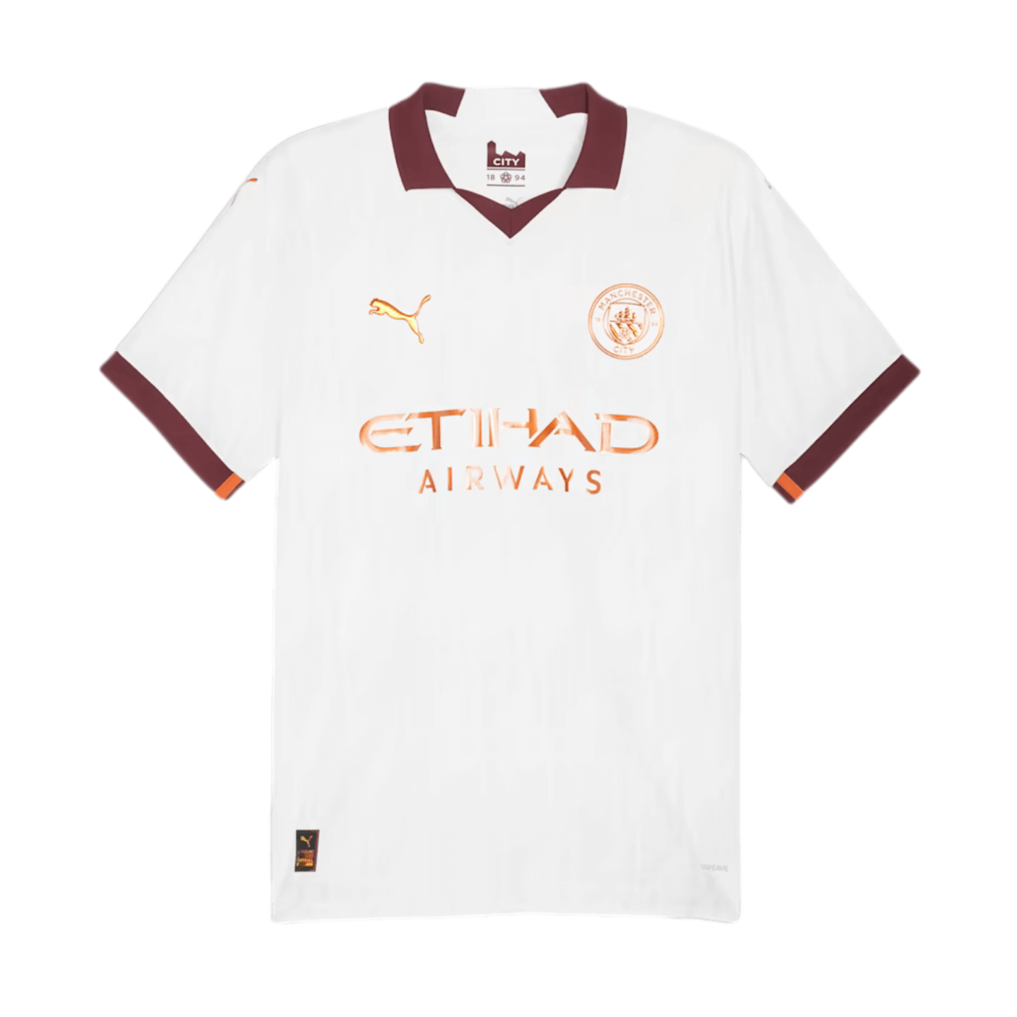 Puma Manchester City 23/24 Authentic Away Jersey Soccer 770448-02