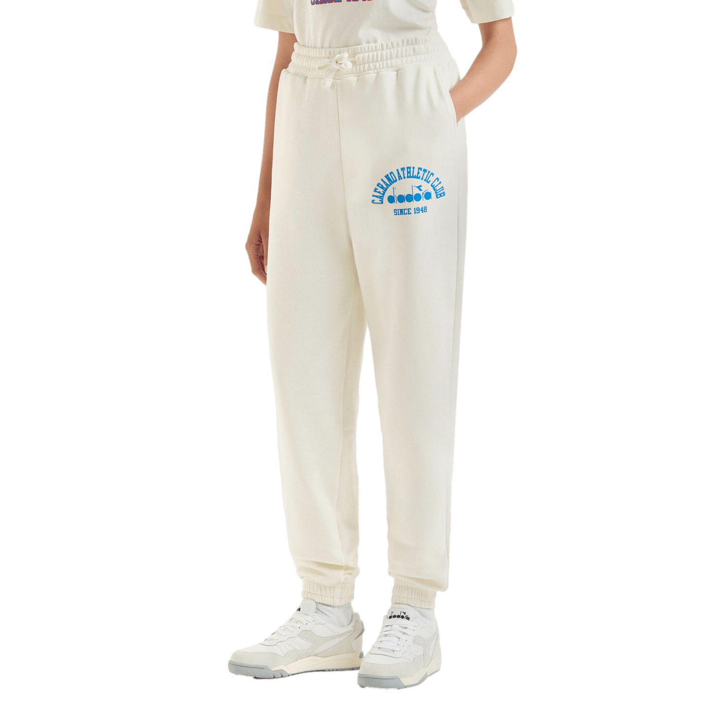 Diadora 1948 Athletic Club Jogger Pants - White 502.179942-20011