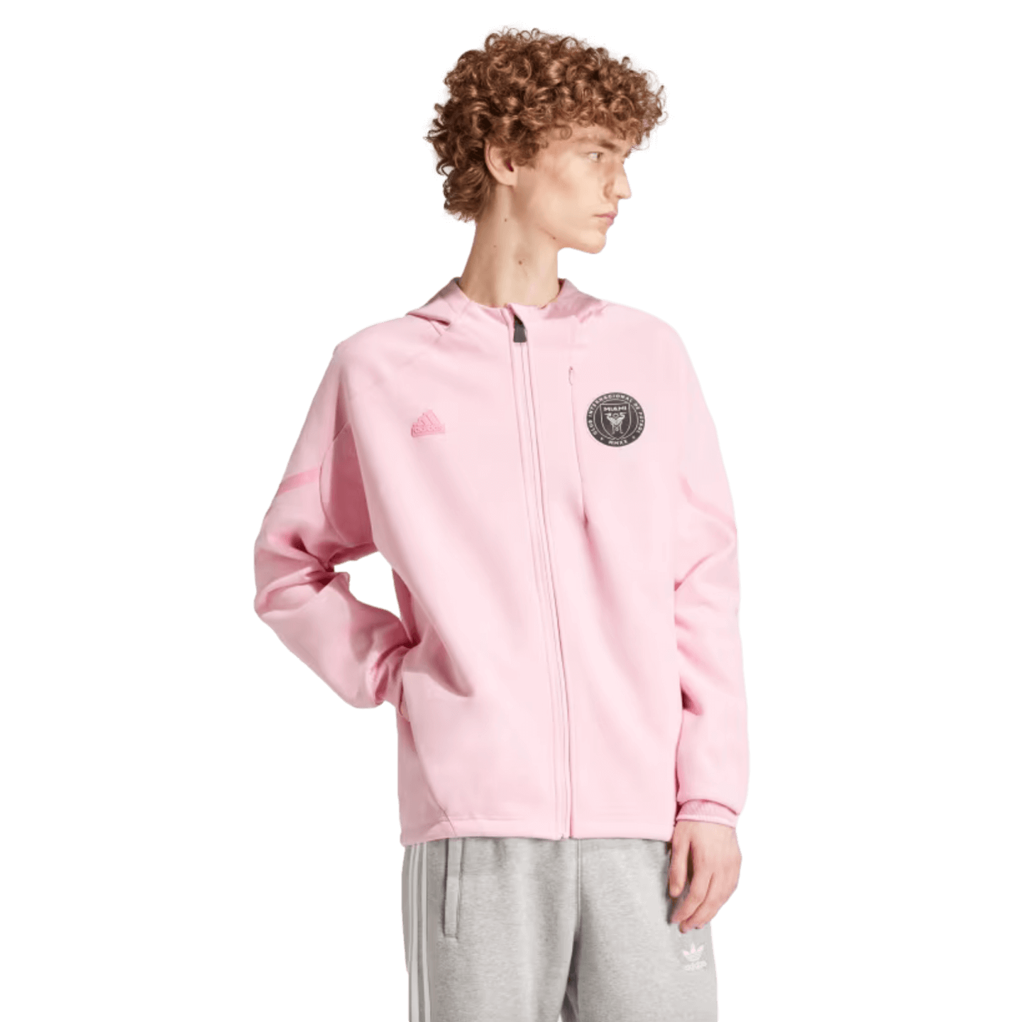 Adidas Inter Miami Anthem Hooded Jacket IQ0709