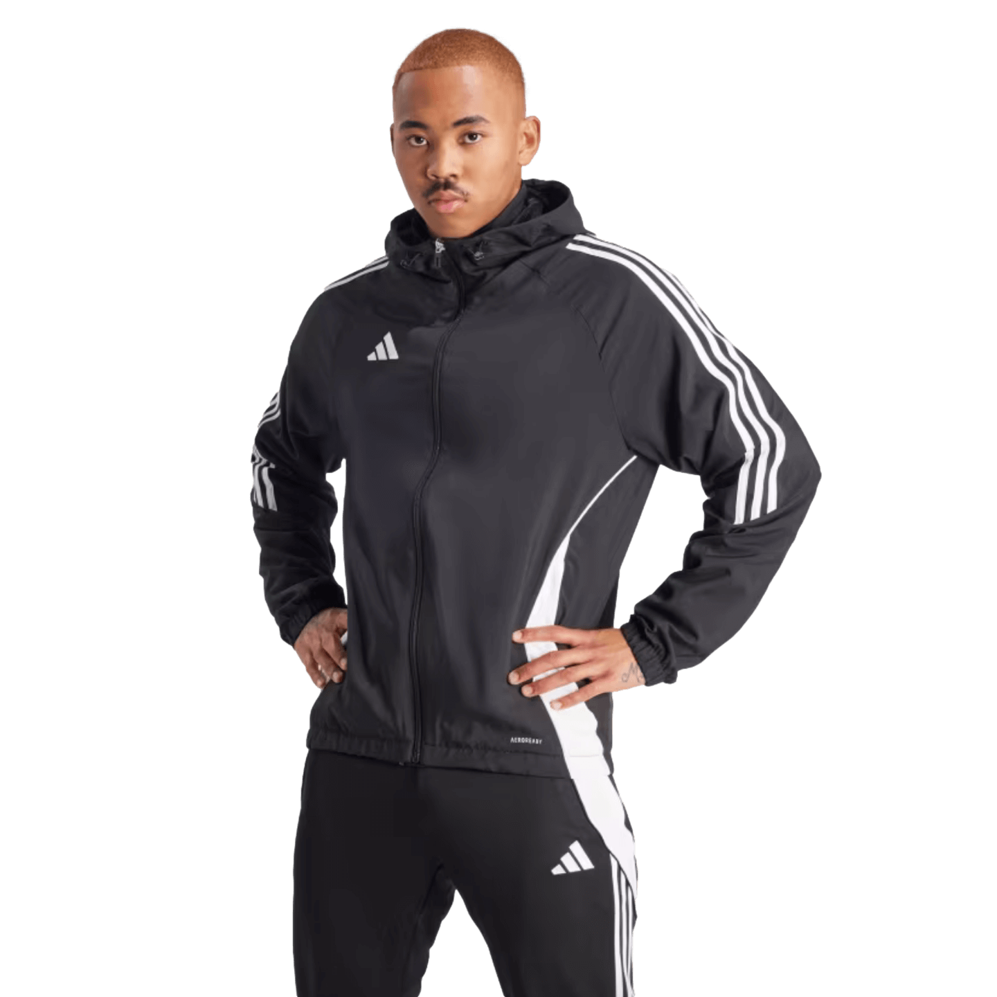 adidas Tiro 24 Windbreaker - Black