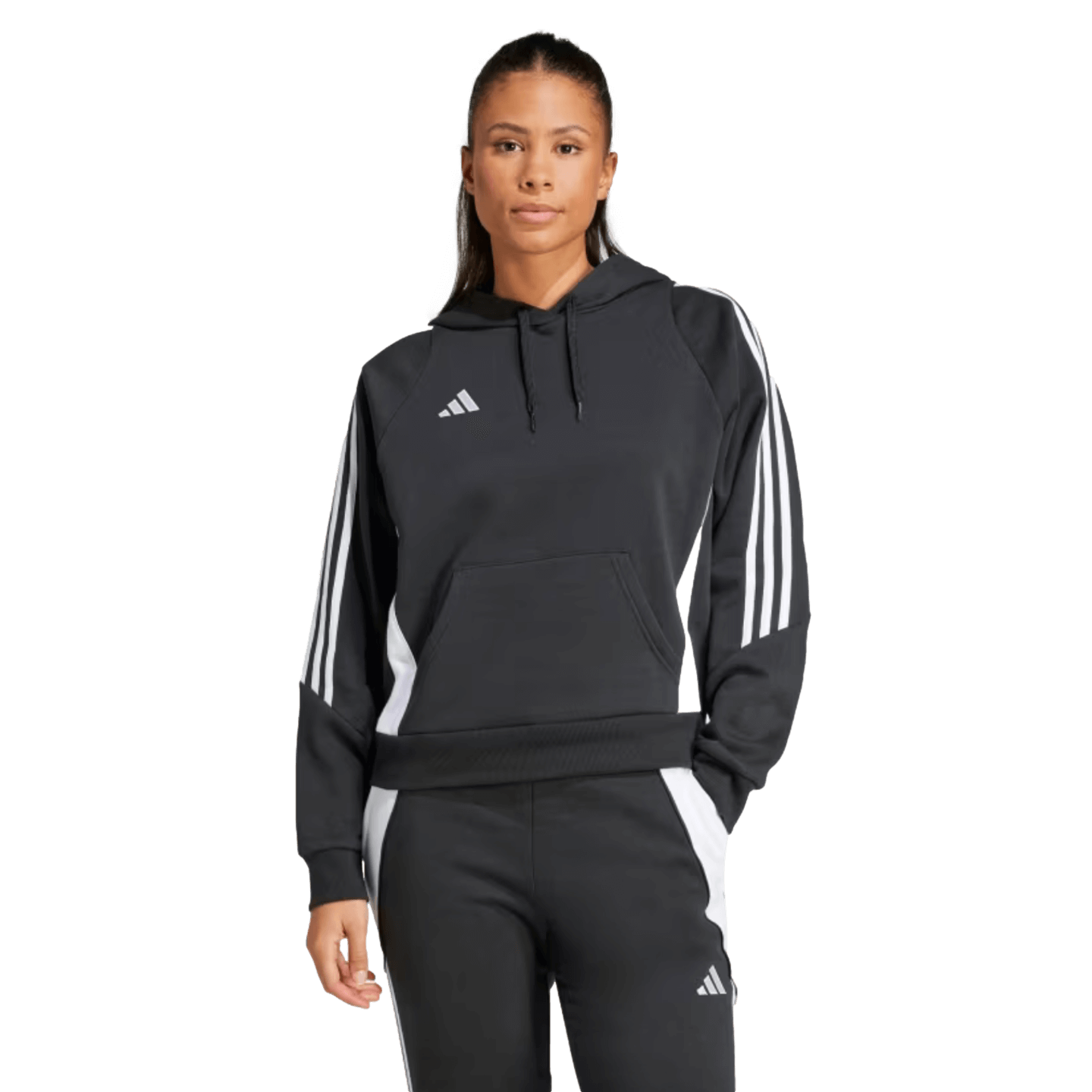 adidas Women's Tiro 24 Sweat Hoodie - Black