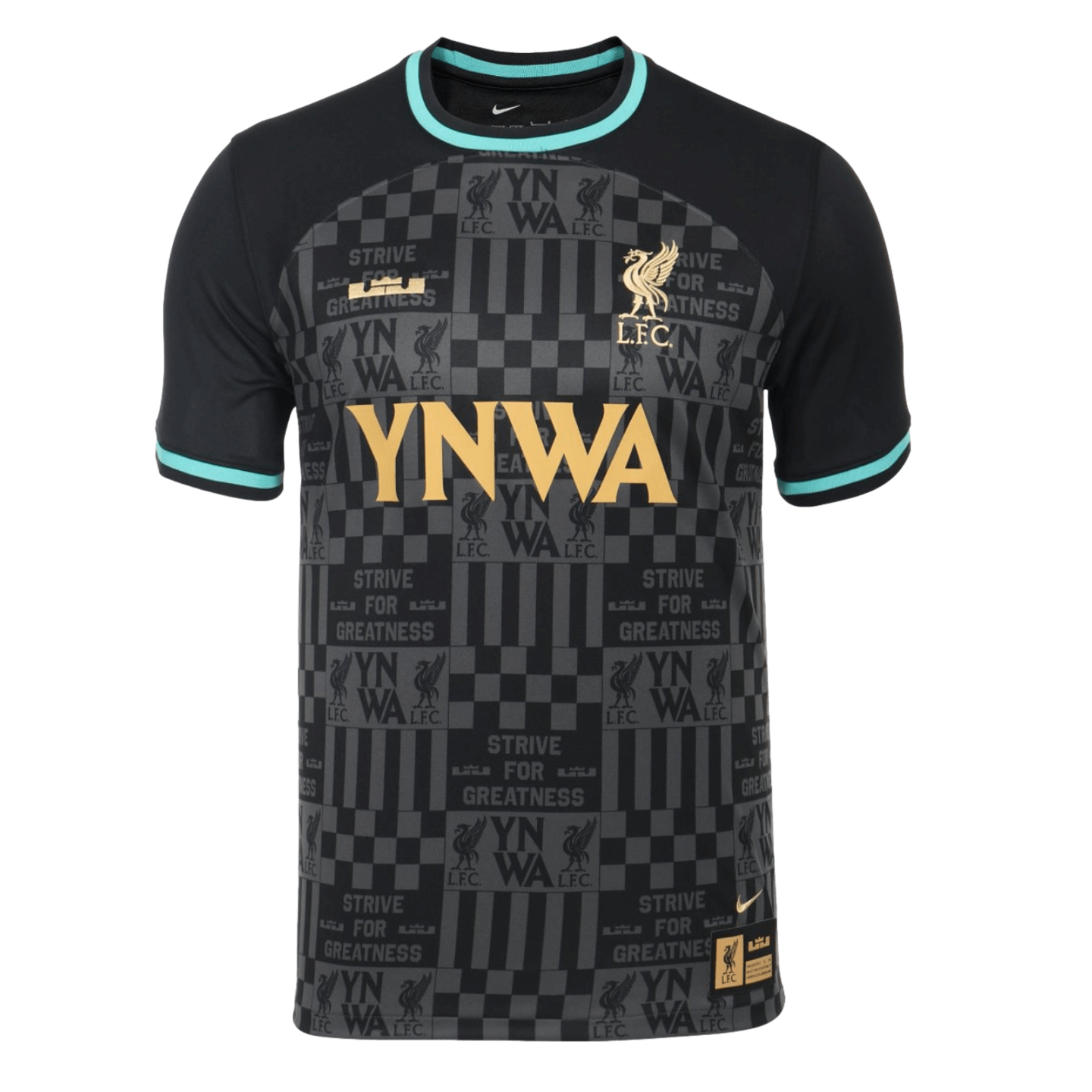 Nike Liverpool x Lebron 23/24 Youth Fourth Jersey Soccer FZ3201