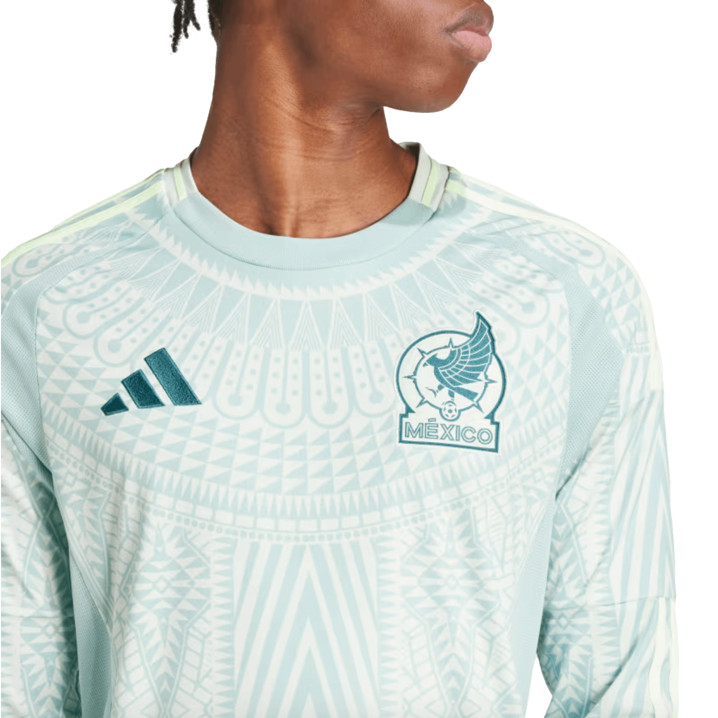 Adidas Mexico 2024 Long Sleeve Away Jersey IP6387