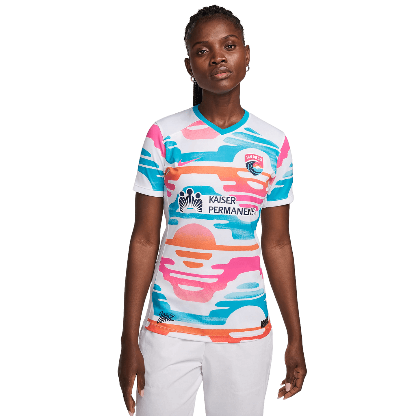 Nike San Diego Wave 2024 Womens Home Jersey J000532-P35369