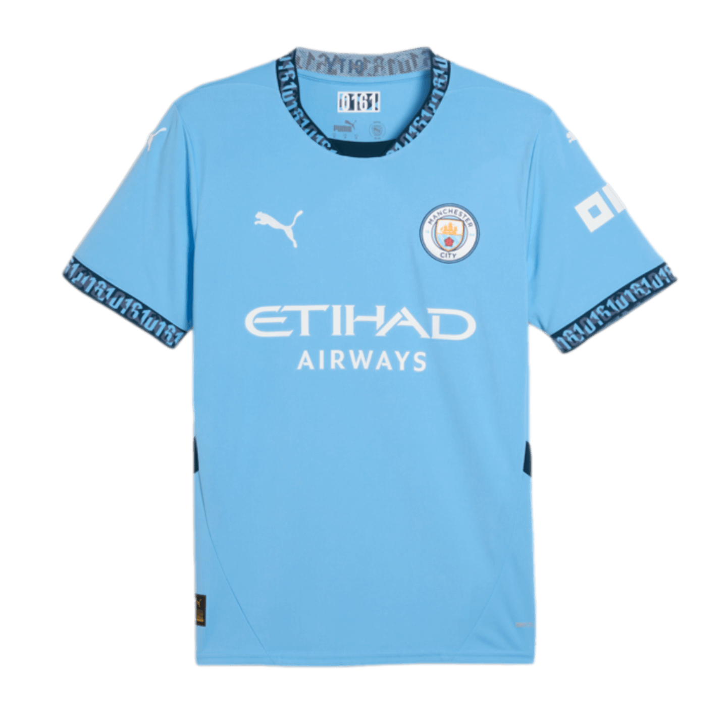 Puma Manchester City 24/25 Home Jersey Soccer 775075-01 Blue Puma Manchester City 24/25 Home Jersey Soccer 775075-01 Blue