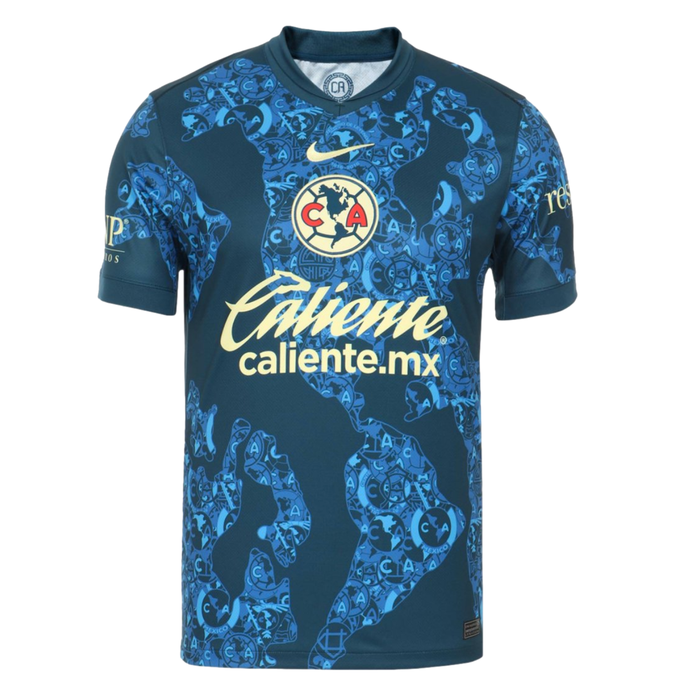 Nike Club America 24 25 Away Jersey Soccer FN8791 478 Blue