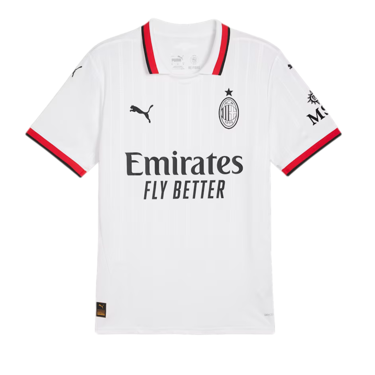 Puma AC Milan 24/25 Away Jersey Soccer 775015-02 White