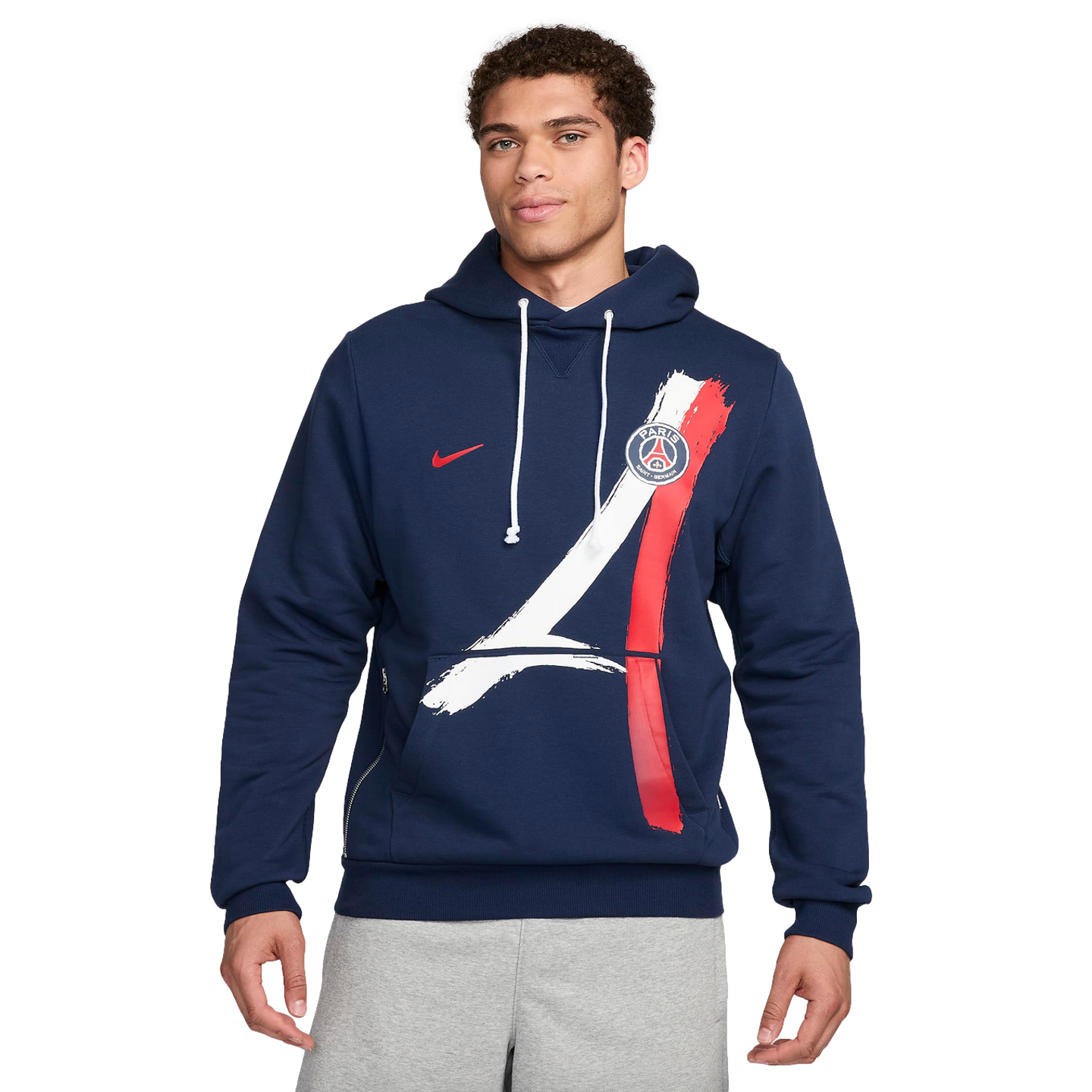 Nike Paris Saint-Germain Standard Issue Pullover Hoodie Soccer