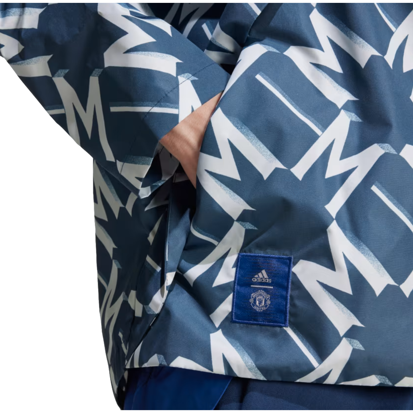 Adidas Manchester United Seasonal Half Zip Windbreaker Jacket IT4194